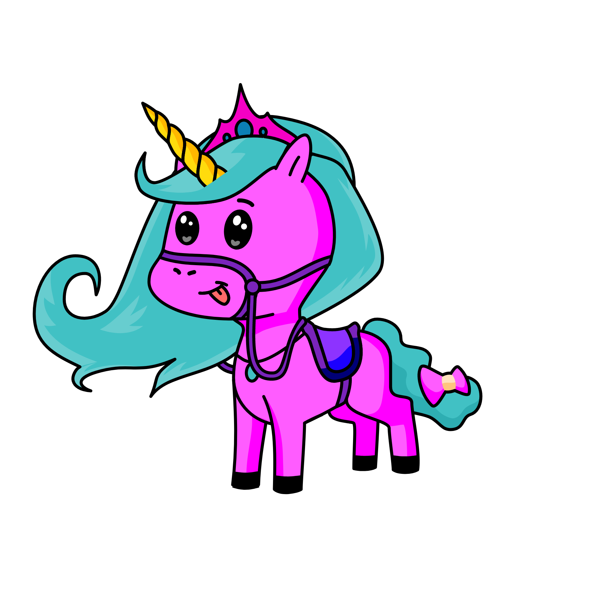 #1 Cotton Candy, the unicorn