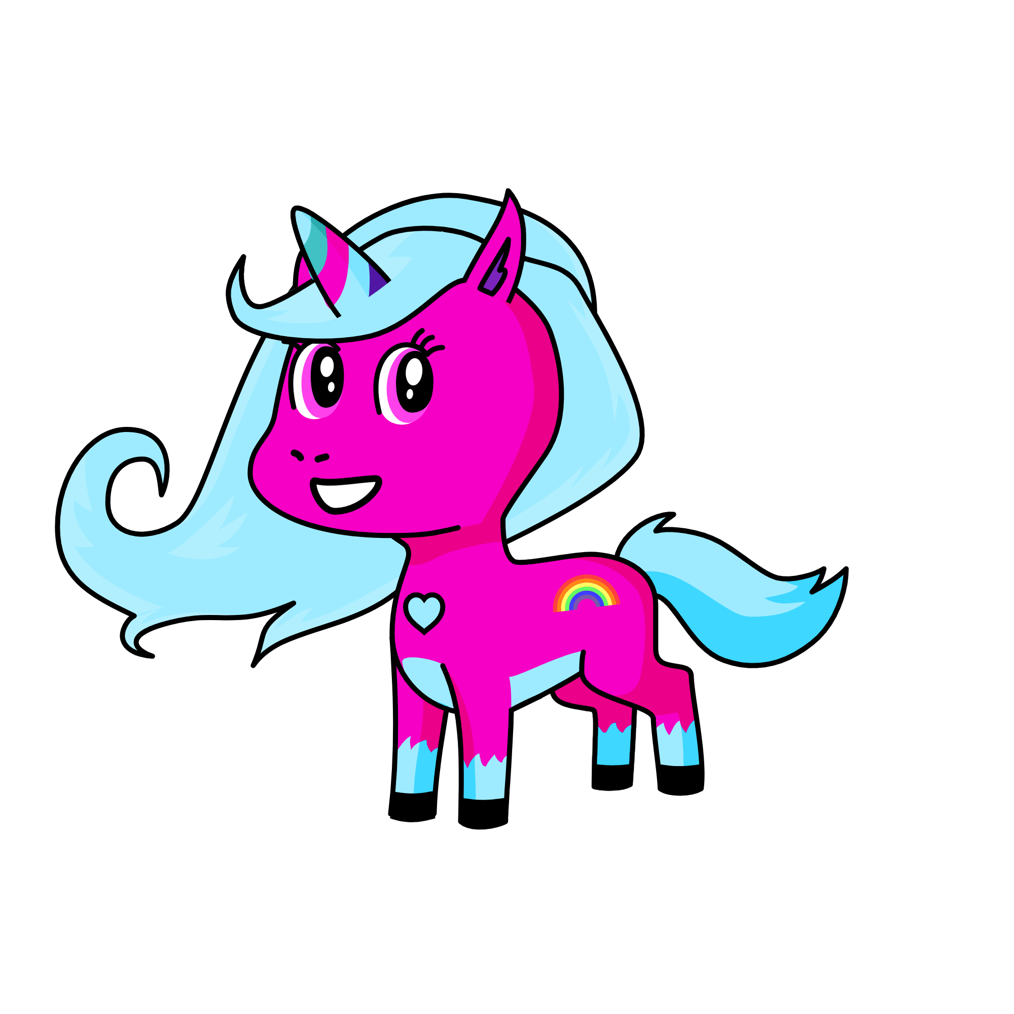 Hailey, the unicorn