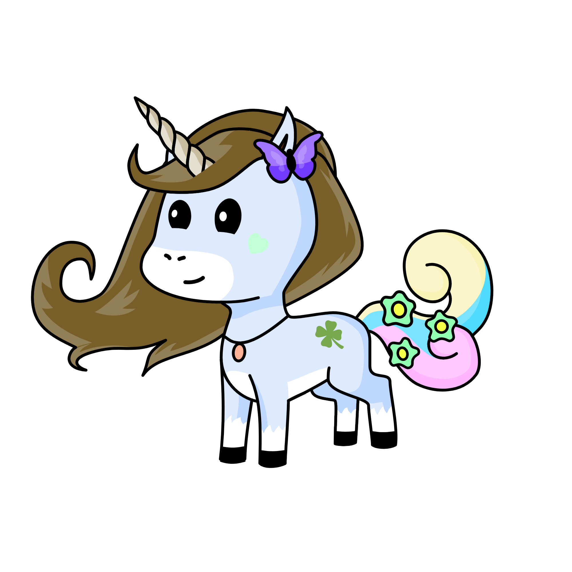 Clover, the unicorn