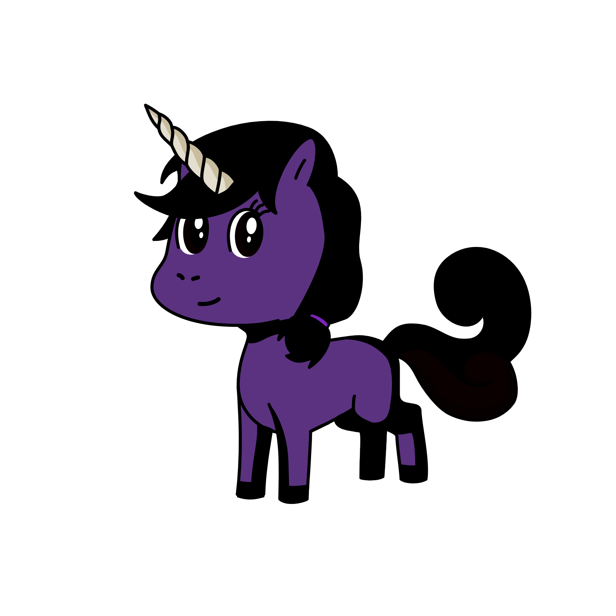 Moonlight, the unicorn