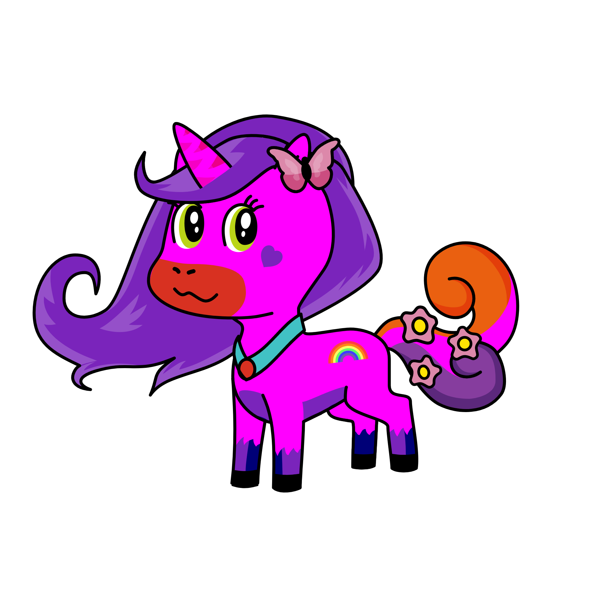Rosa, the unicorn