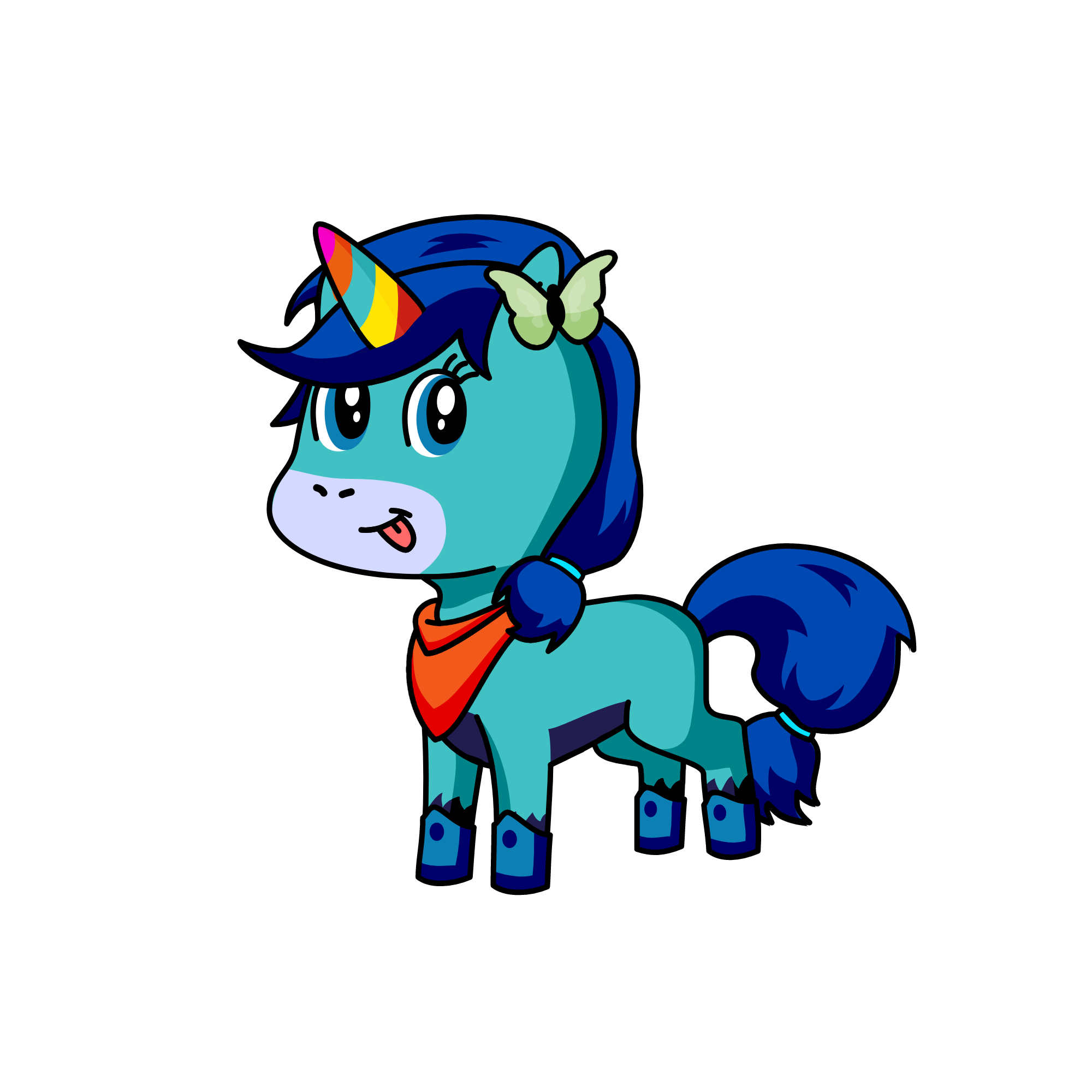 Luna, the unicorn