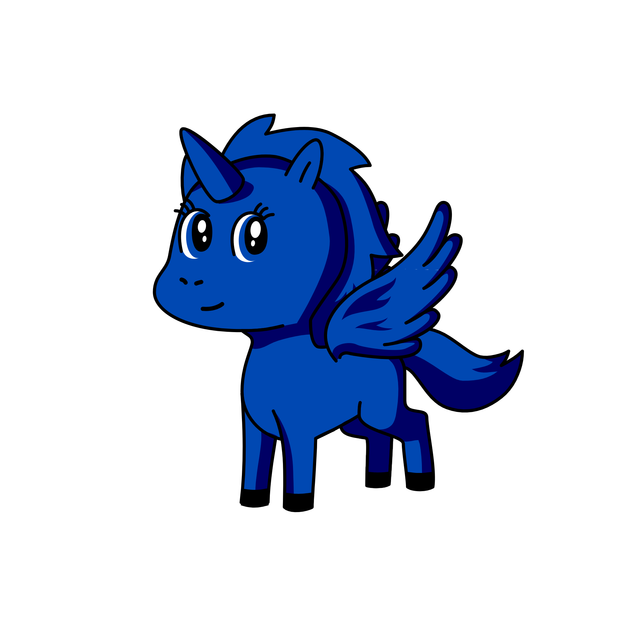 The Blueberry, the unicorn