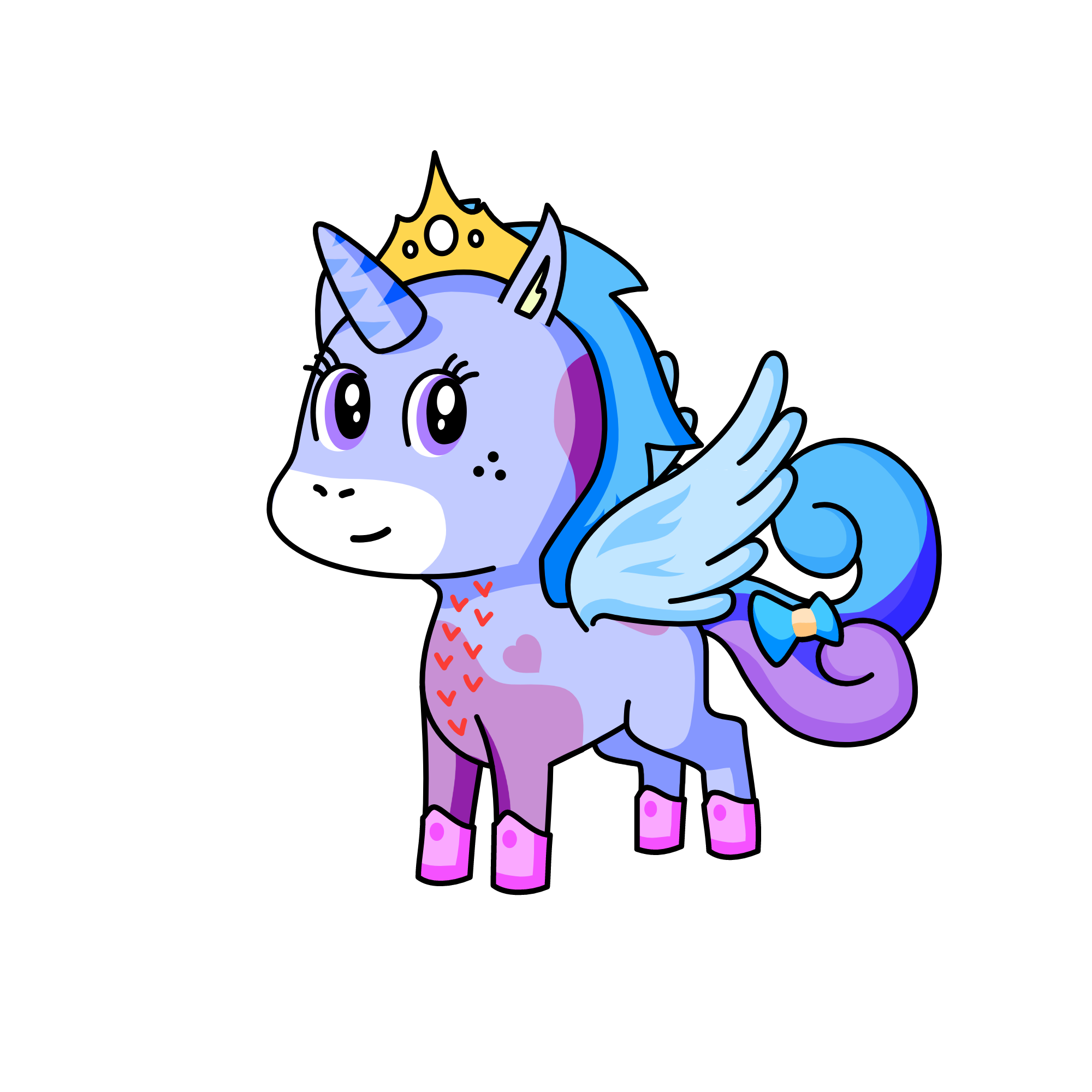 Jenna Shine, the unicorn