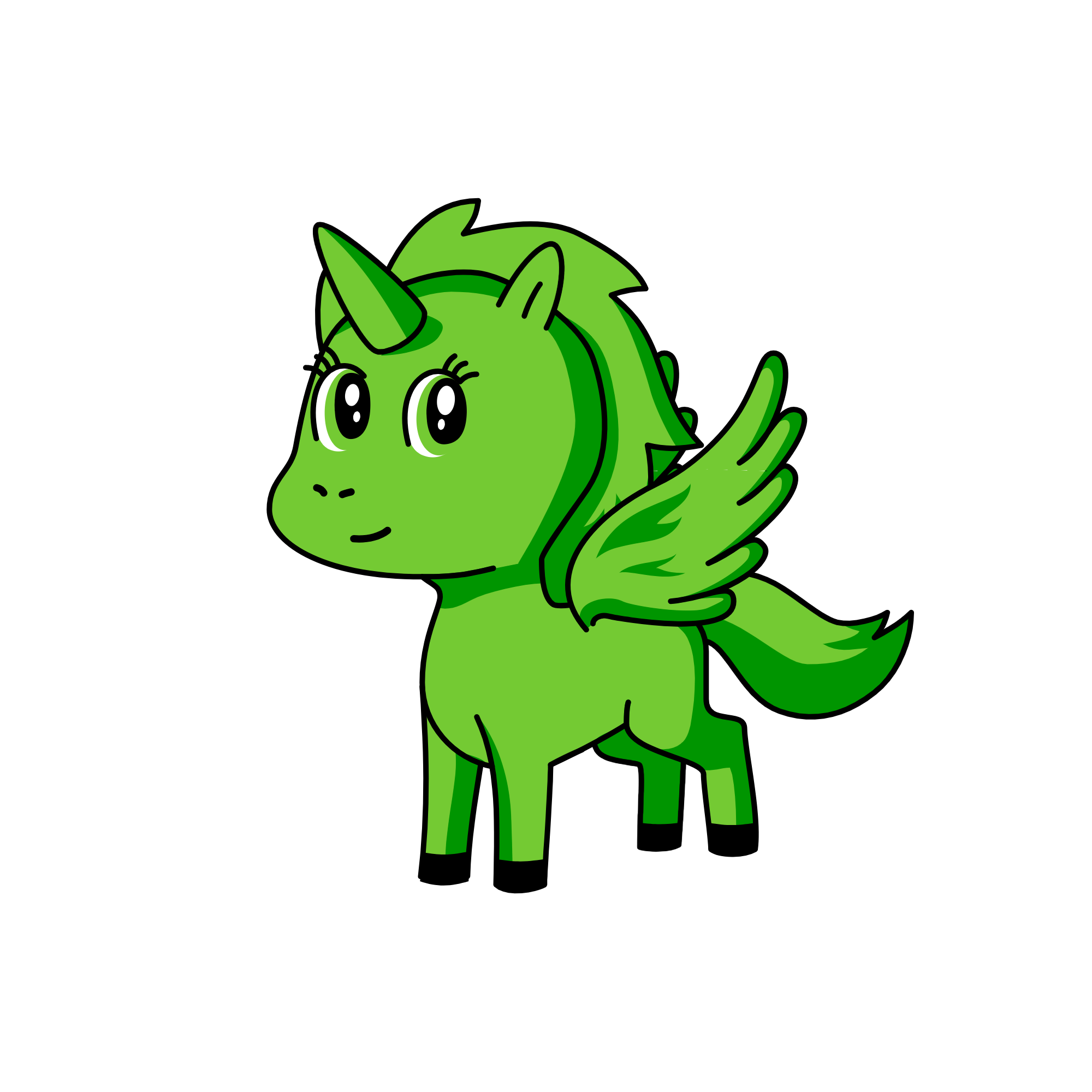 Guess What Her Name Is Ψ( ̄∀ ̄)Ψ, the unicorn