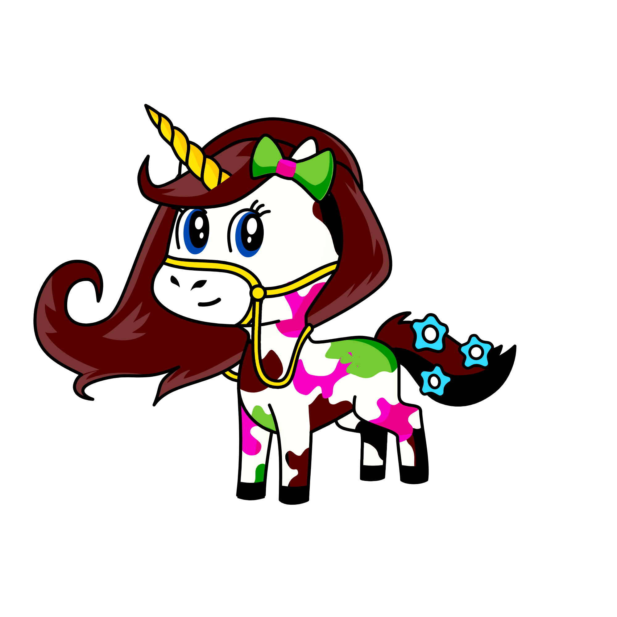 Emerald, the unicorn