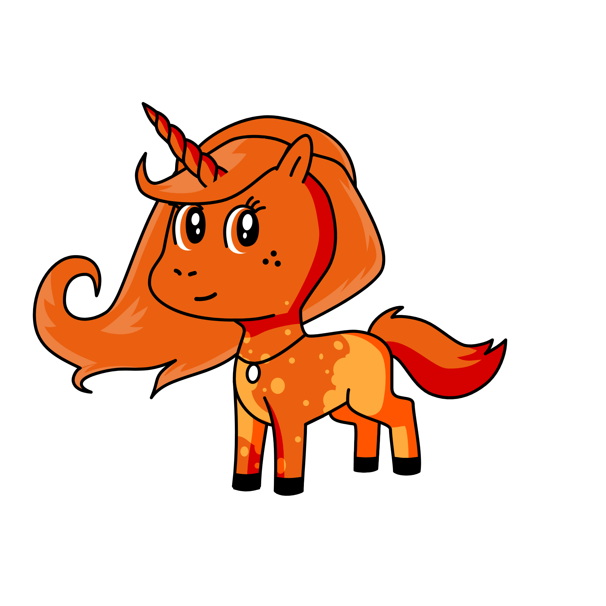  pumpkin, the unicorn