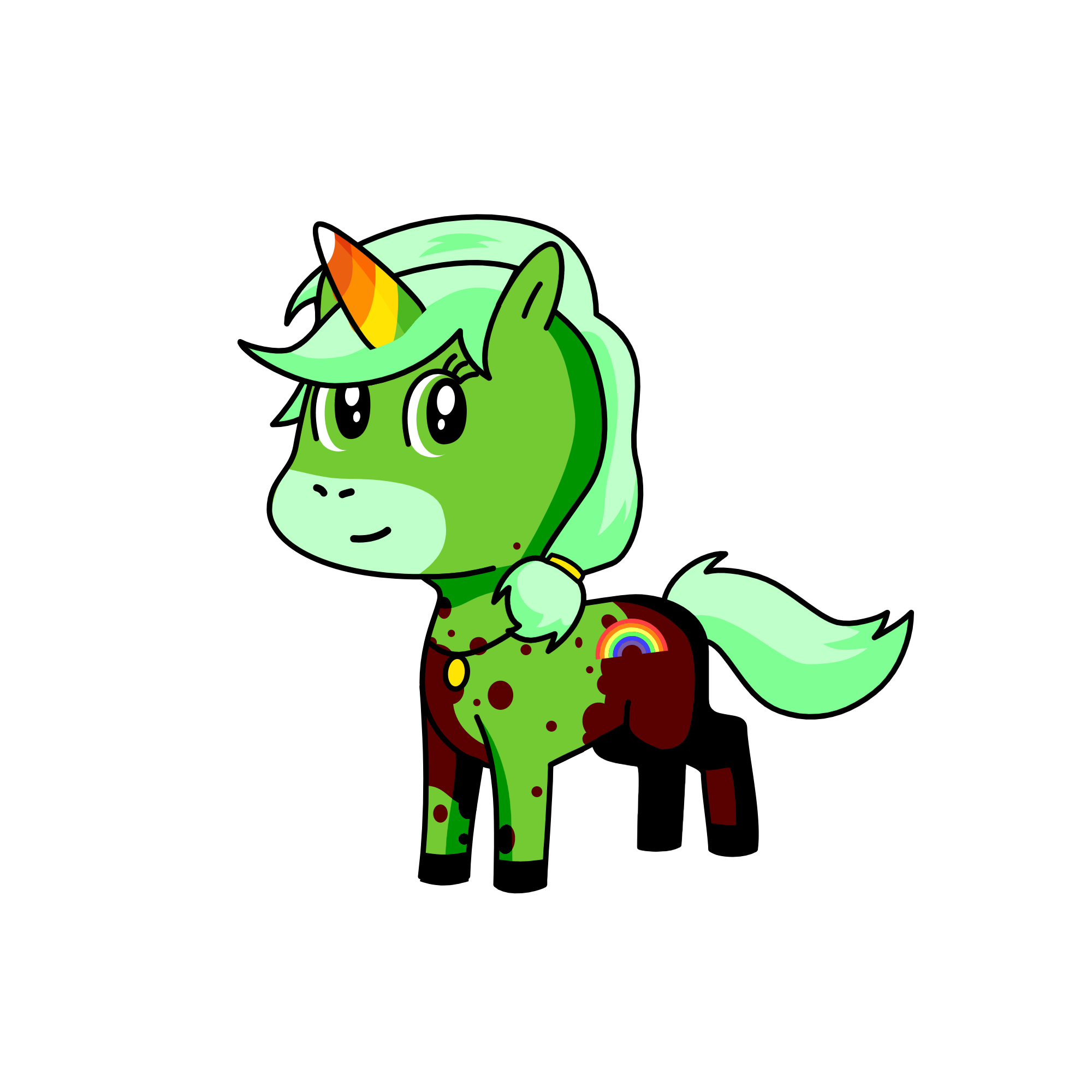 Lucky, the unicorn