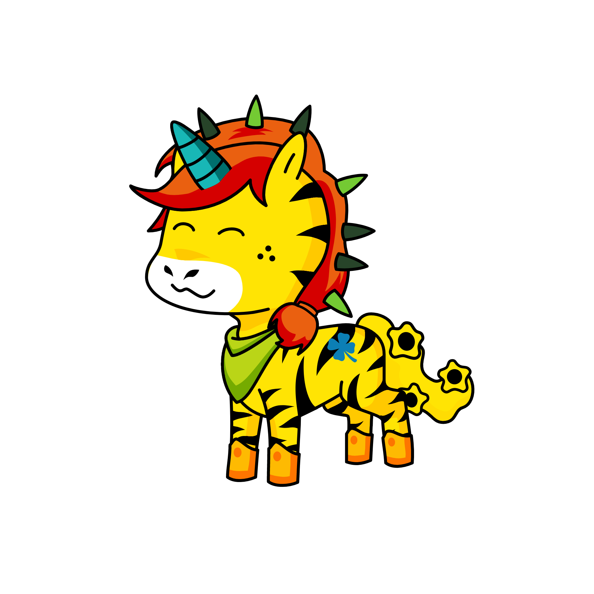 ginny the giraffe, the unicorn