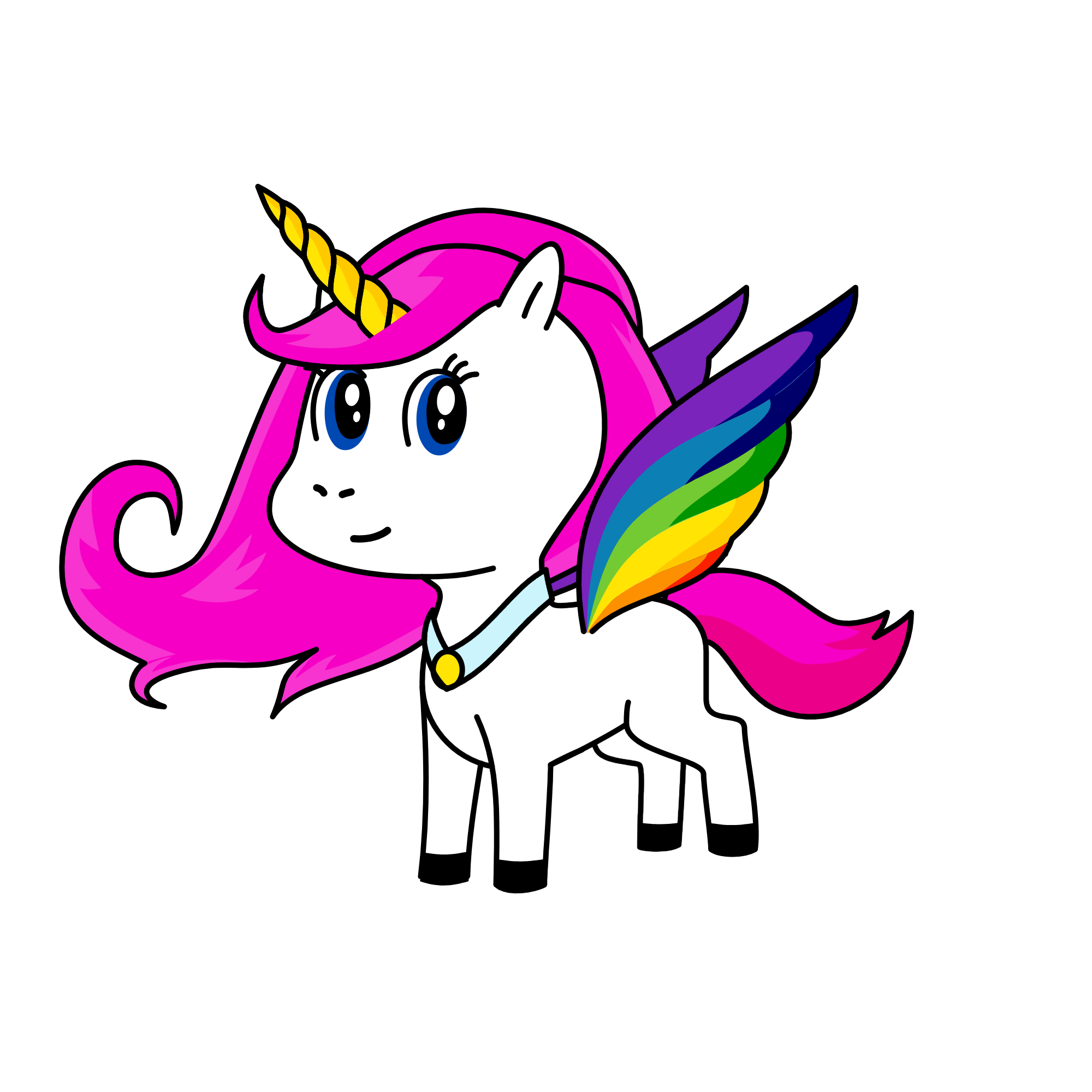Joy, the unicorn