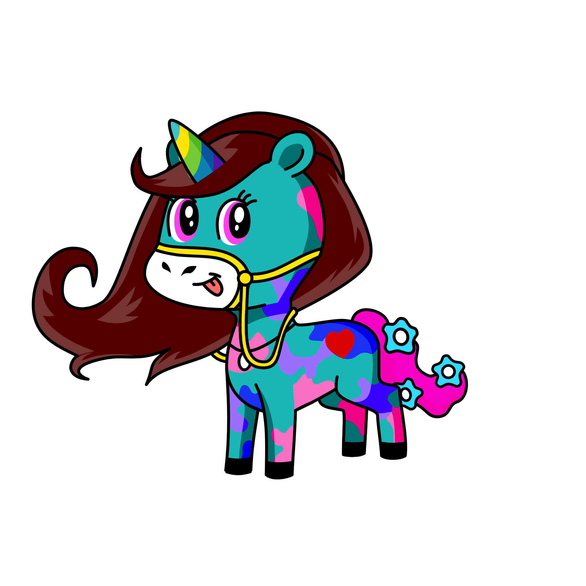 Cutie, the unicorn