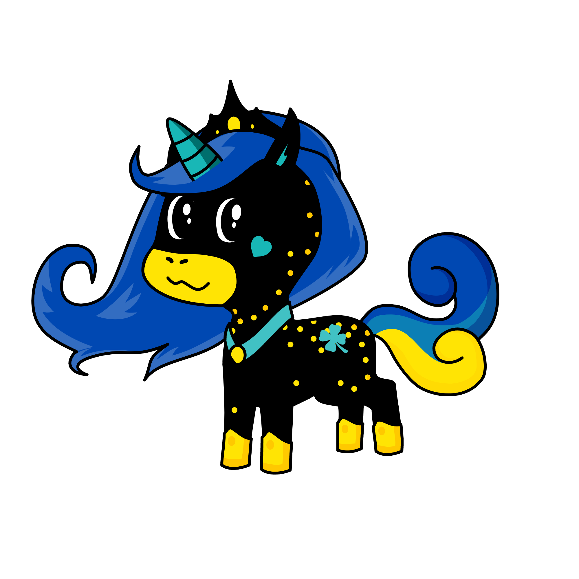 princess luna, the unicorn