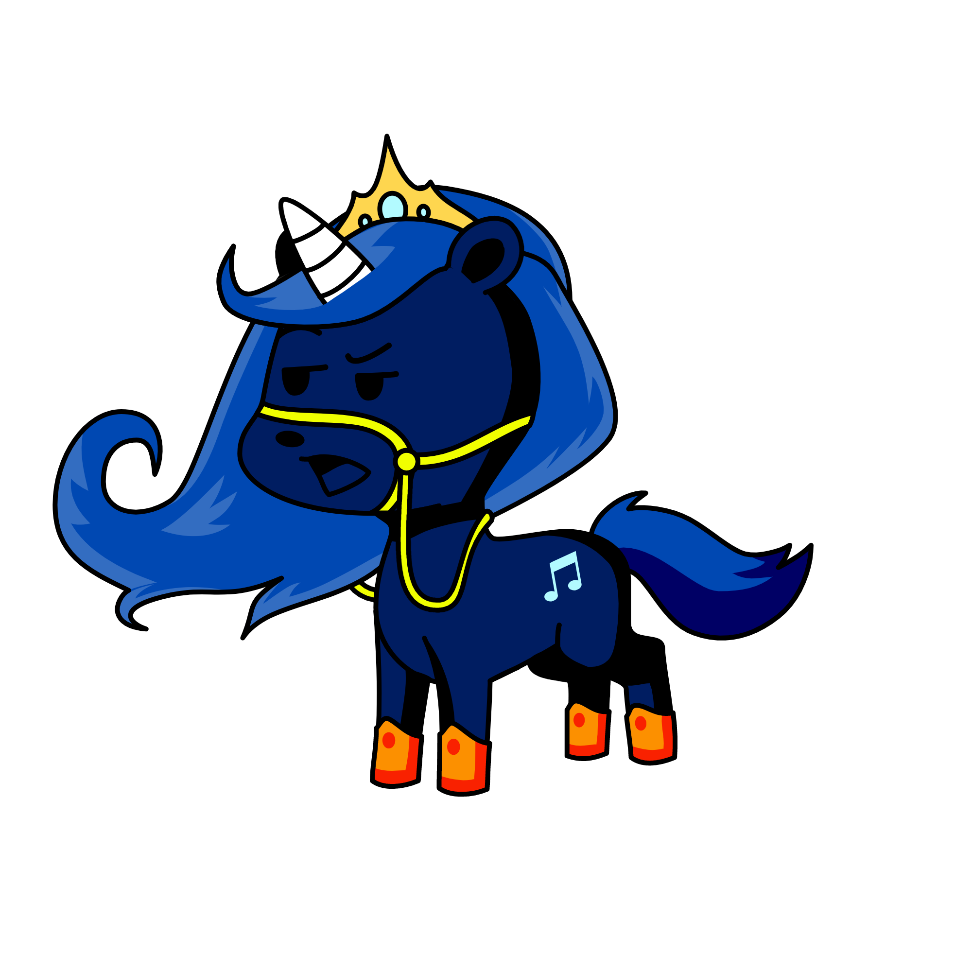 luna, the unicorn