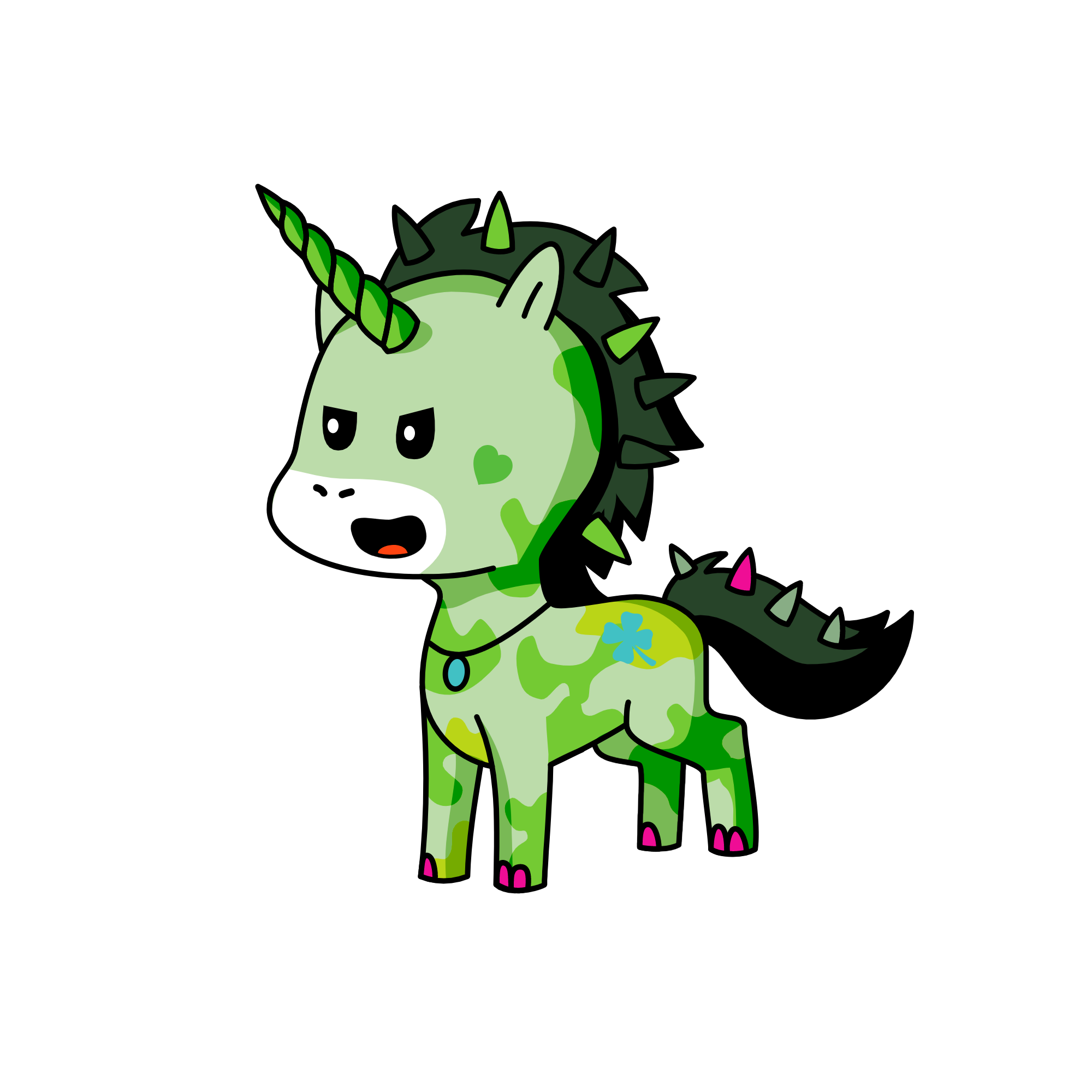 Plant, the unicorn