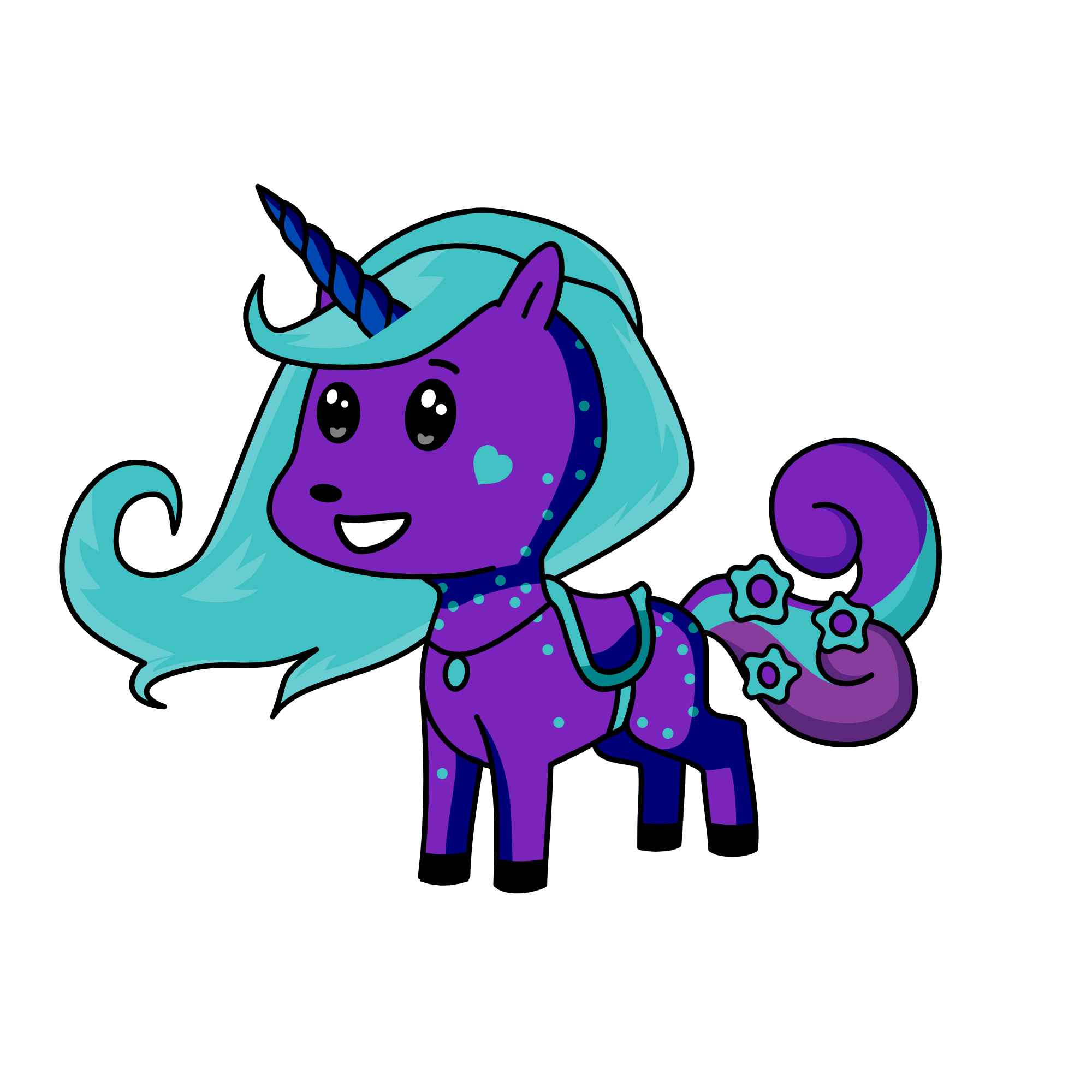Luna, the unicorn