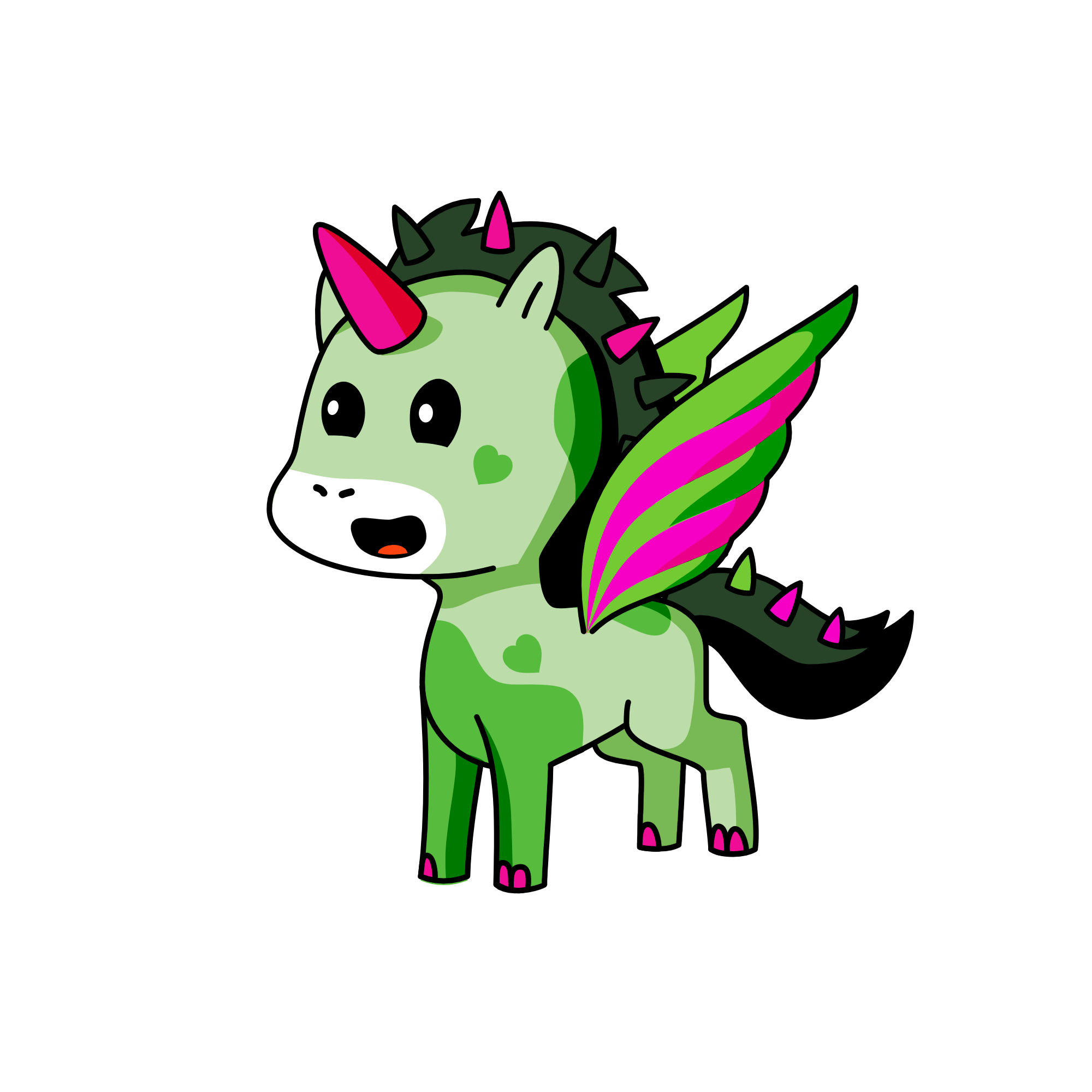 Wanna be friends Mimi, the unicorn