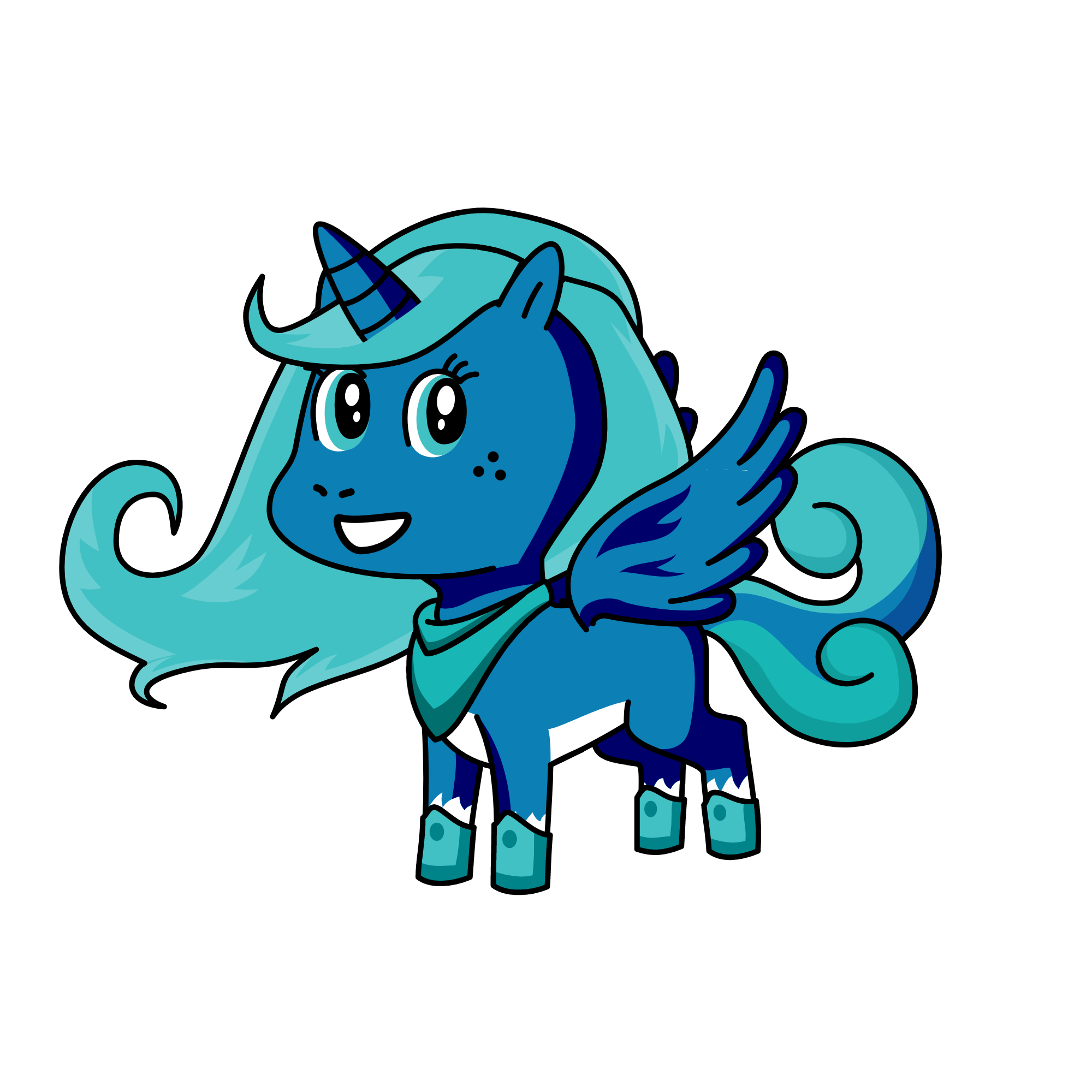 floco de neve, the unicorn