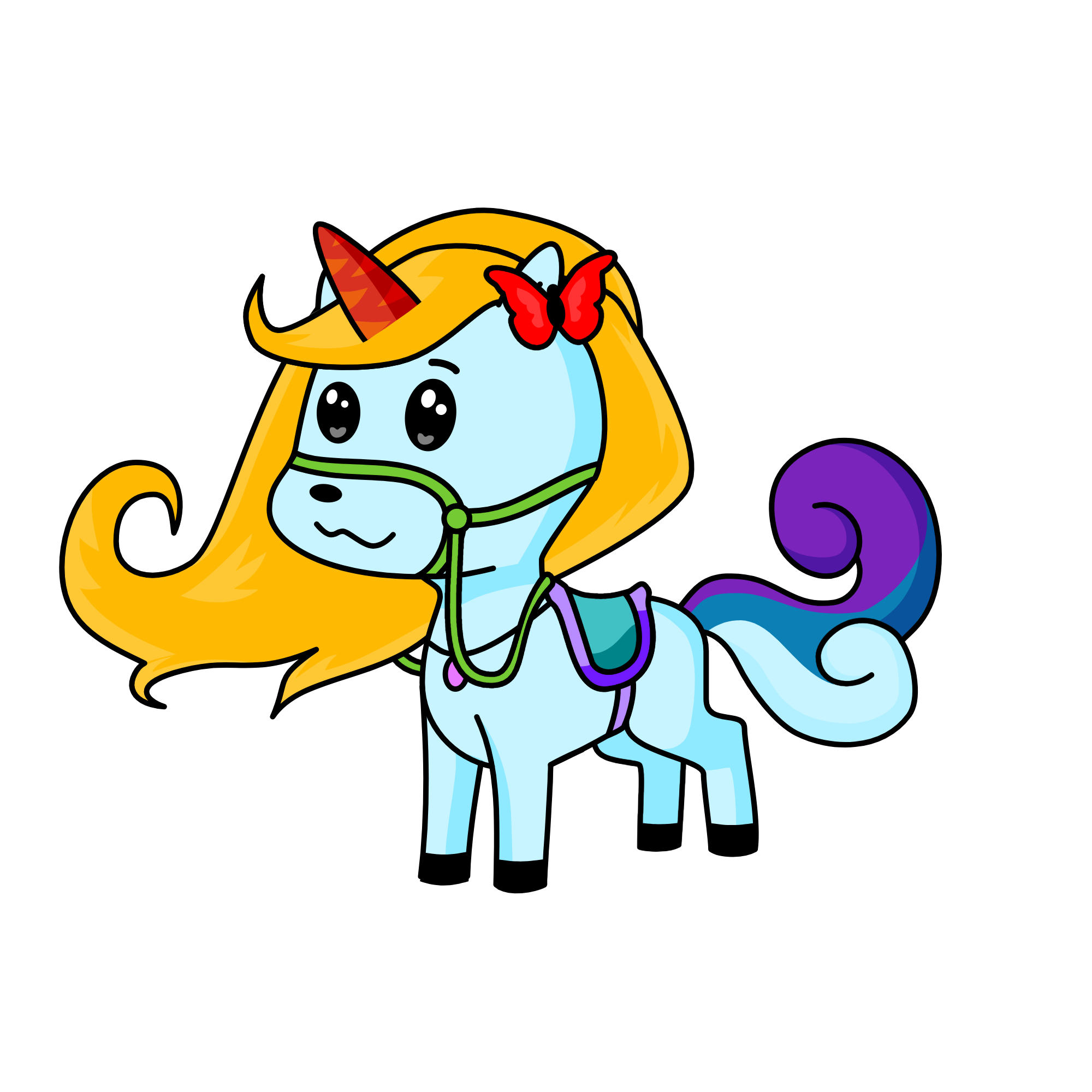 alma, the unicorn