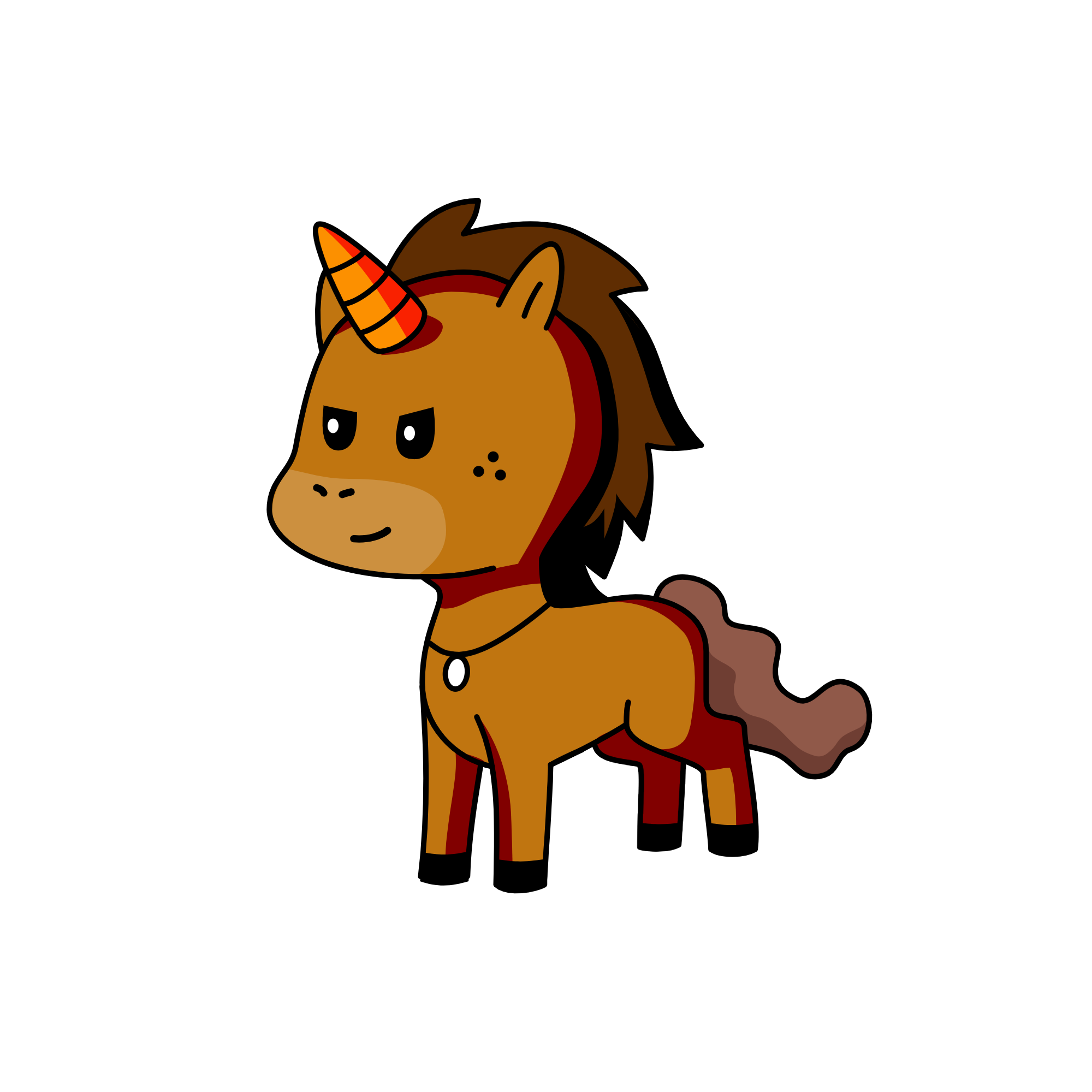 poo, the unicorn
