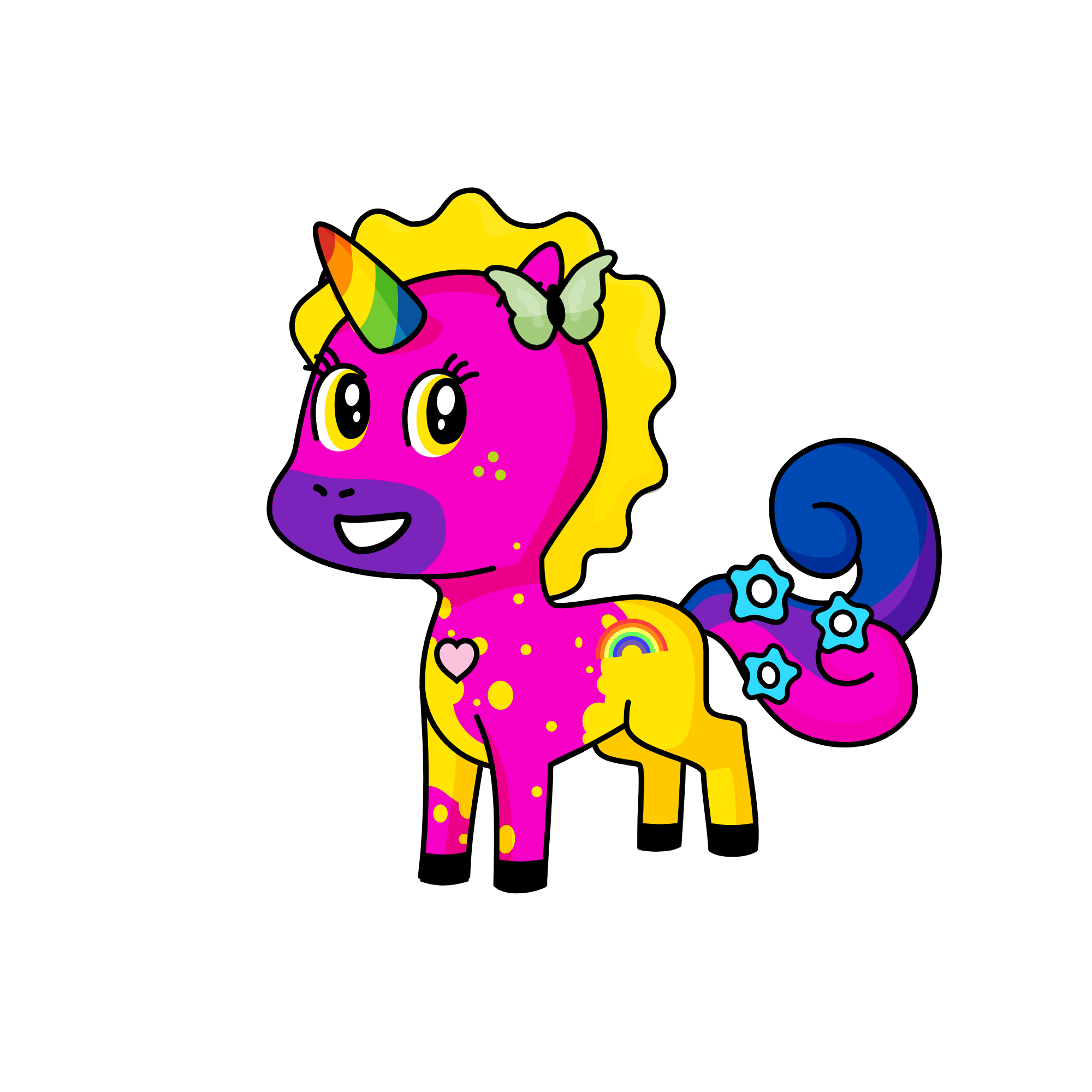 glitsacorn, the unicorn