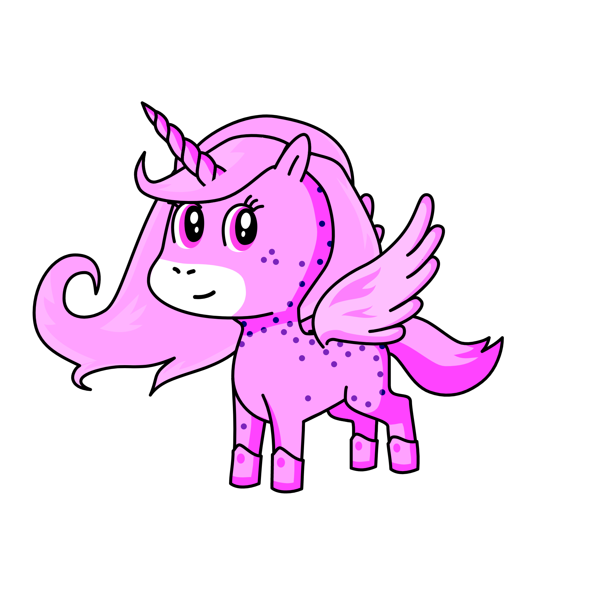 cupcakes, the unicorn