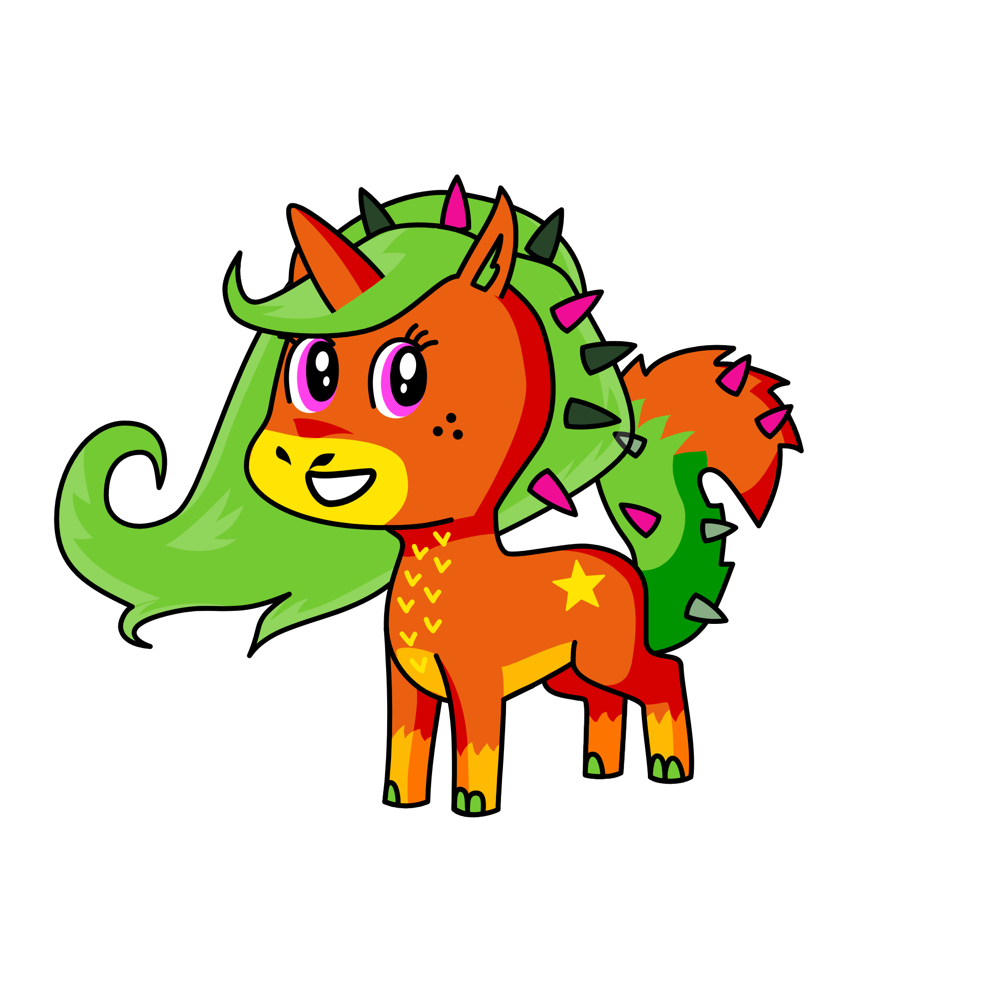 Ivy, the unicorn