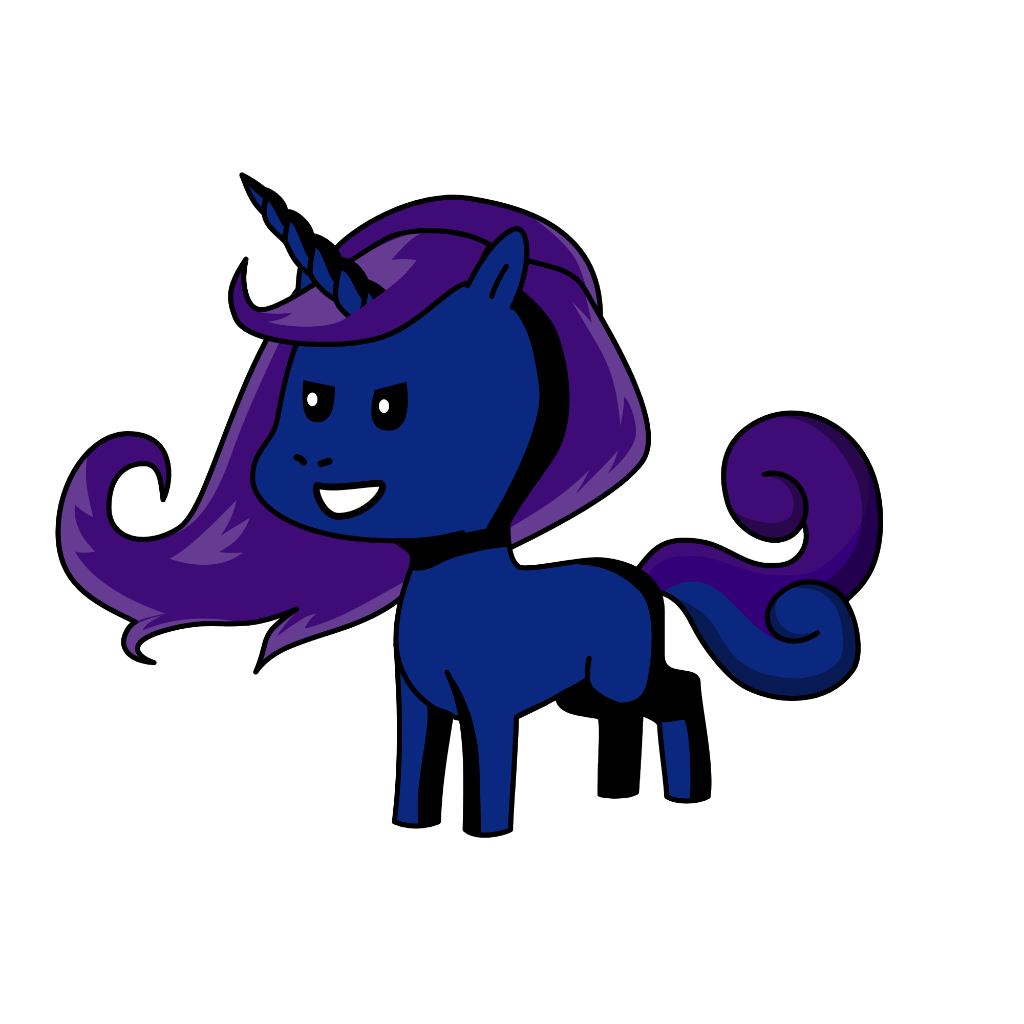 nightmare moonlight, the unicorn