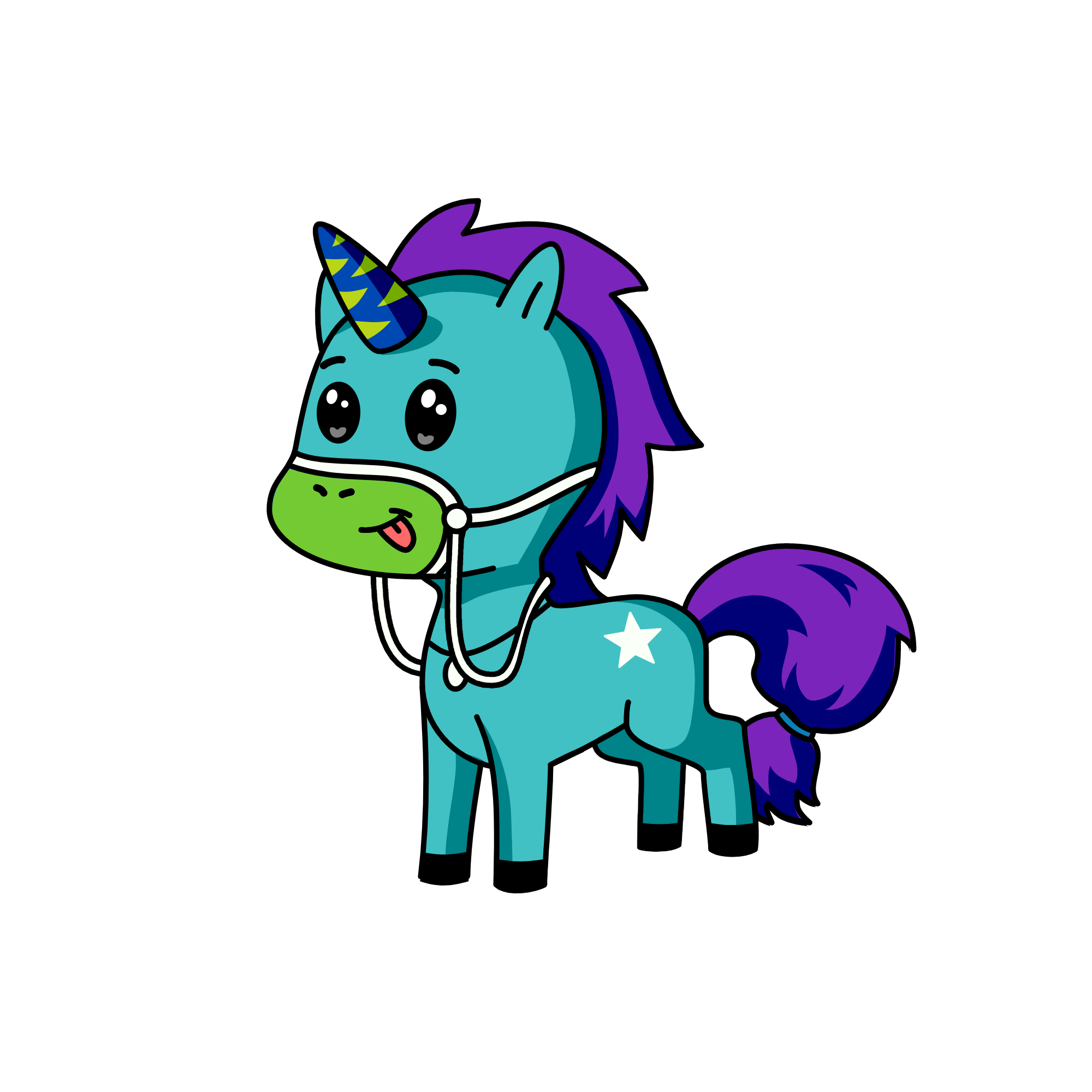 Winterly, the unicorn