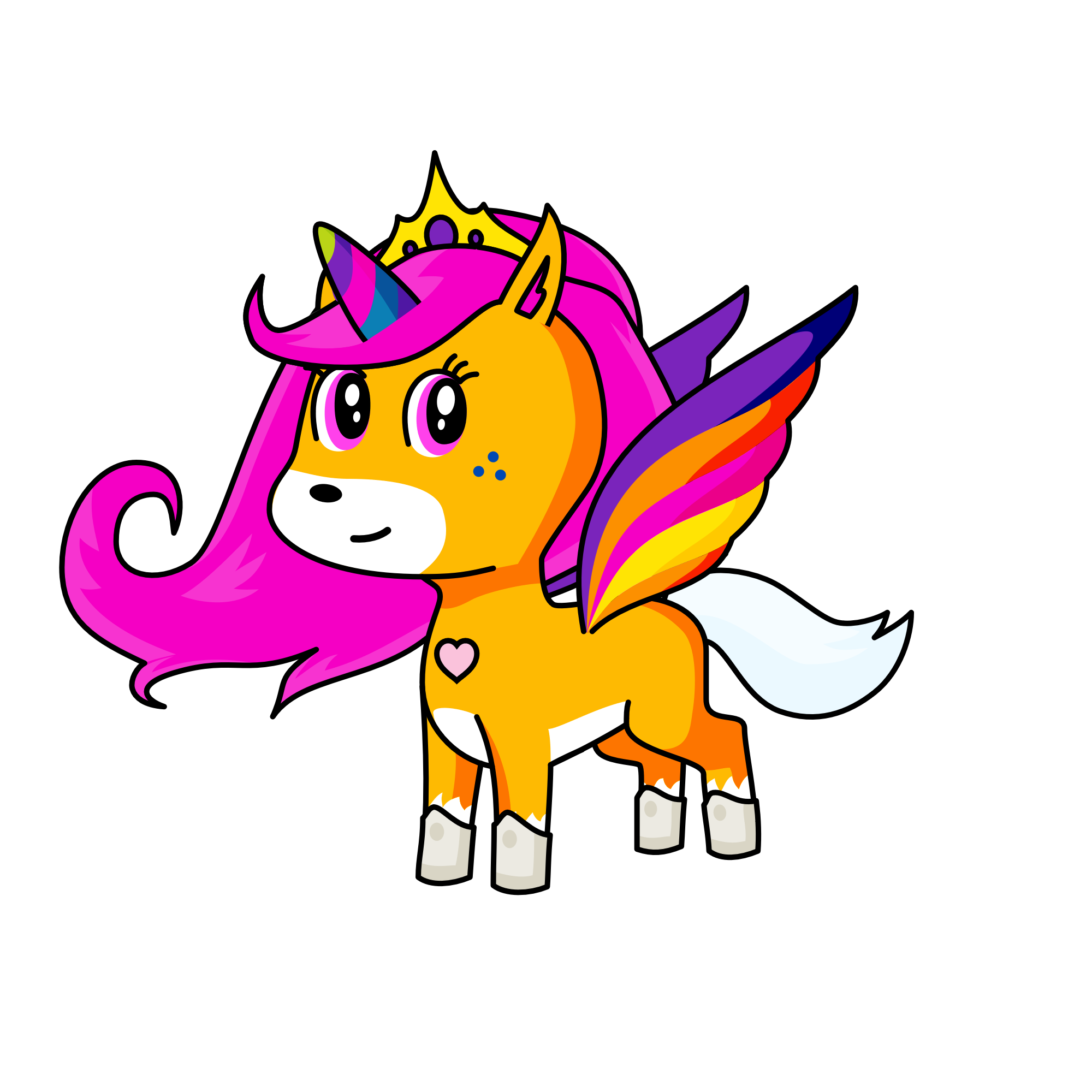 Heart, the unicorn