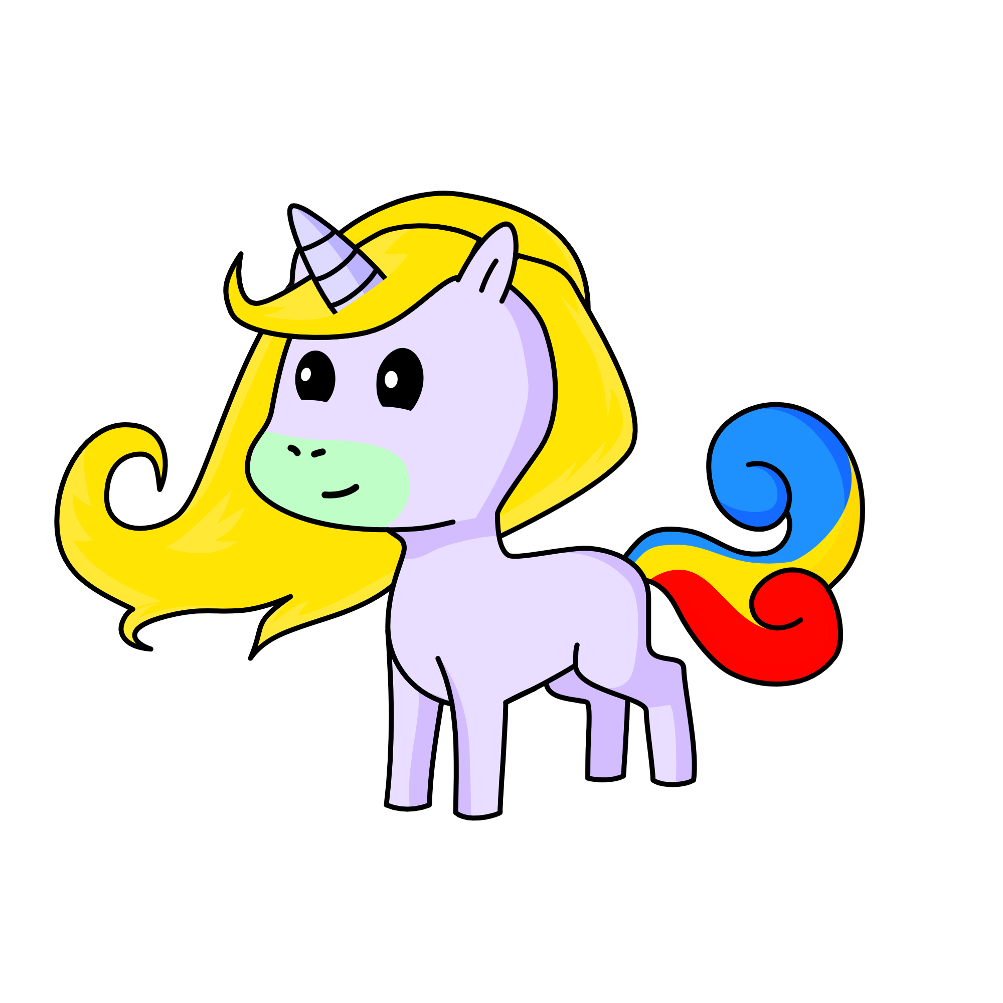 arts and crafts, the unicorn
