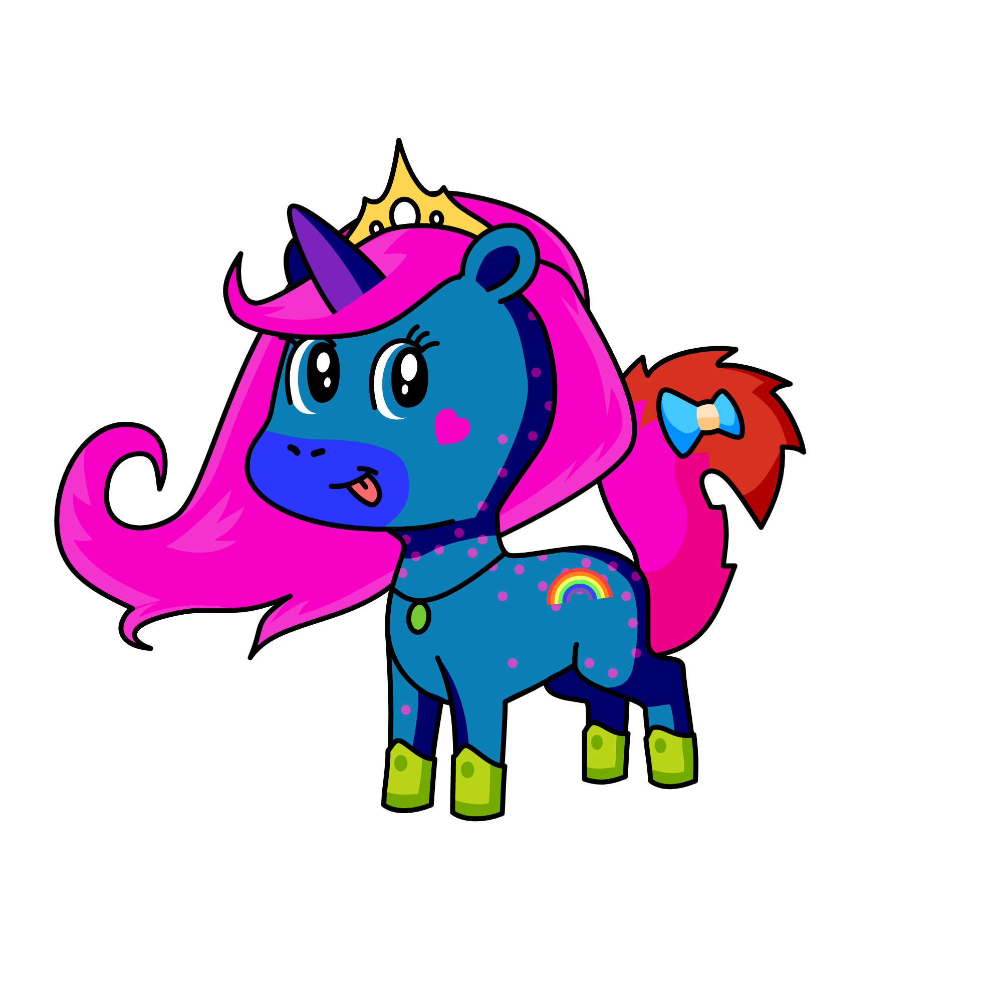 kate(sister of heart of hero), the unicorn