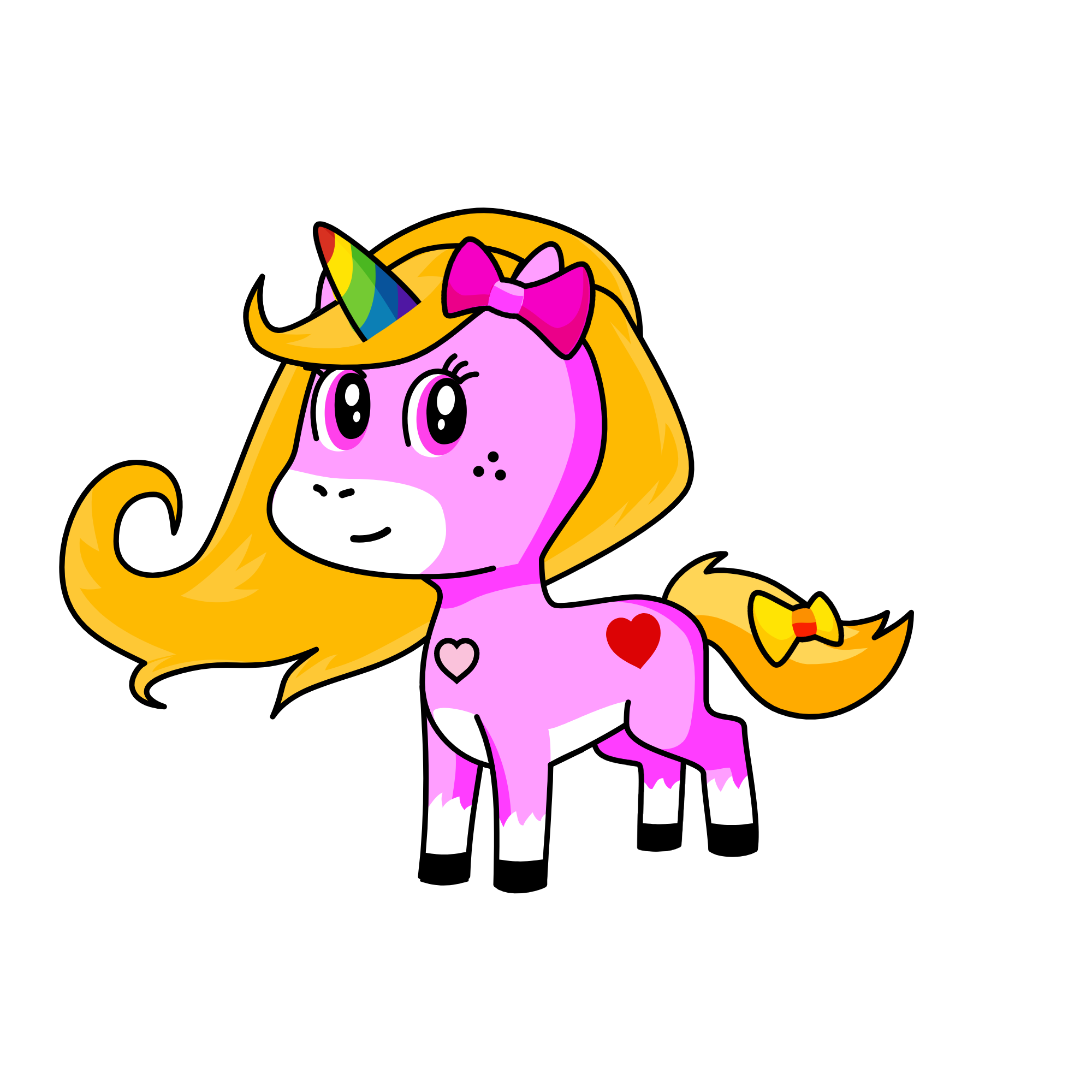 Lovely, the unicorn