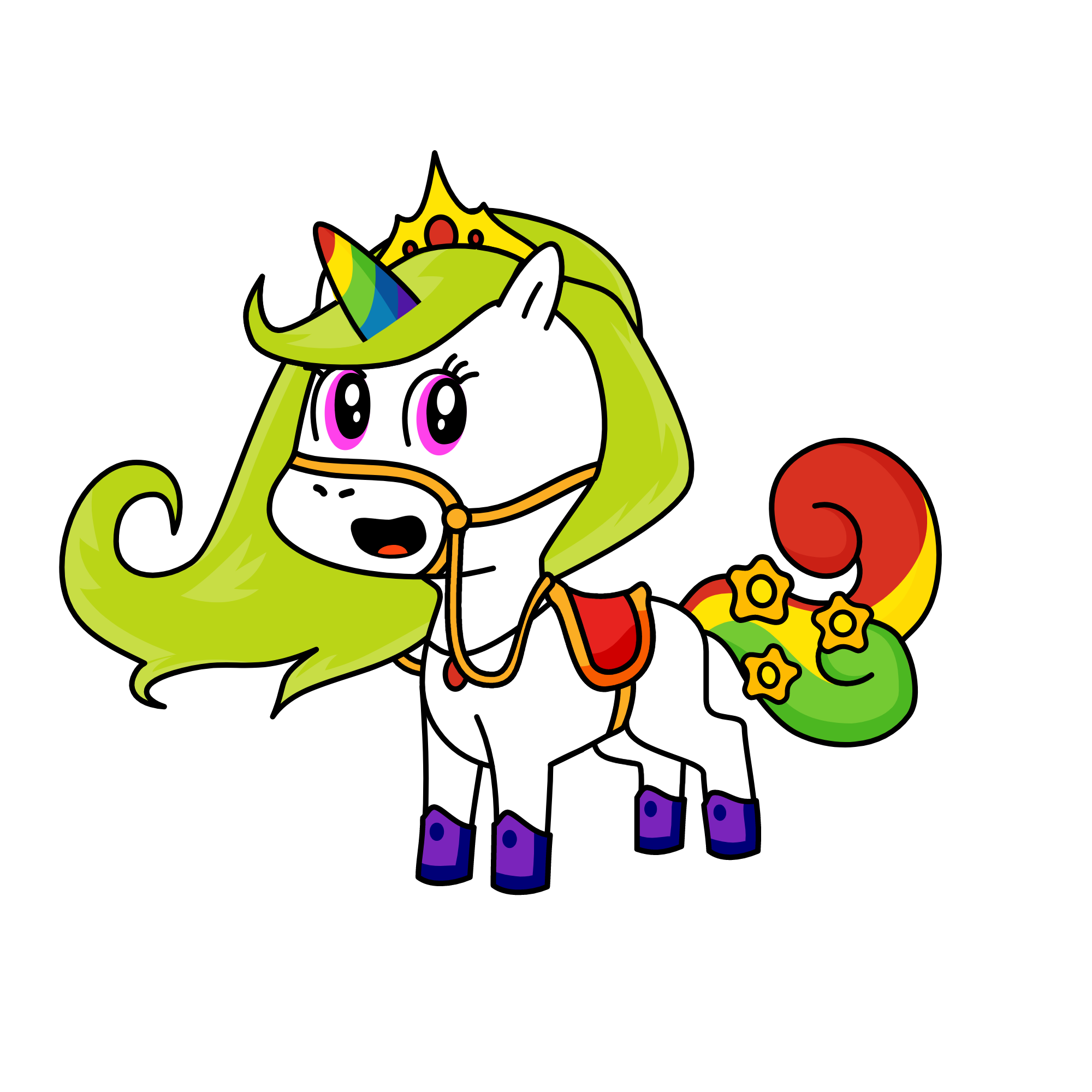 Little mittle, the unicorn