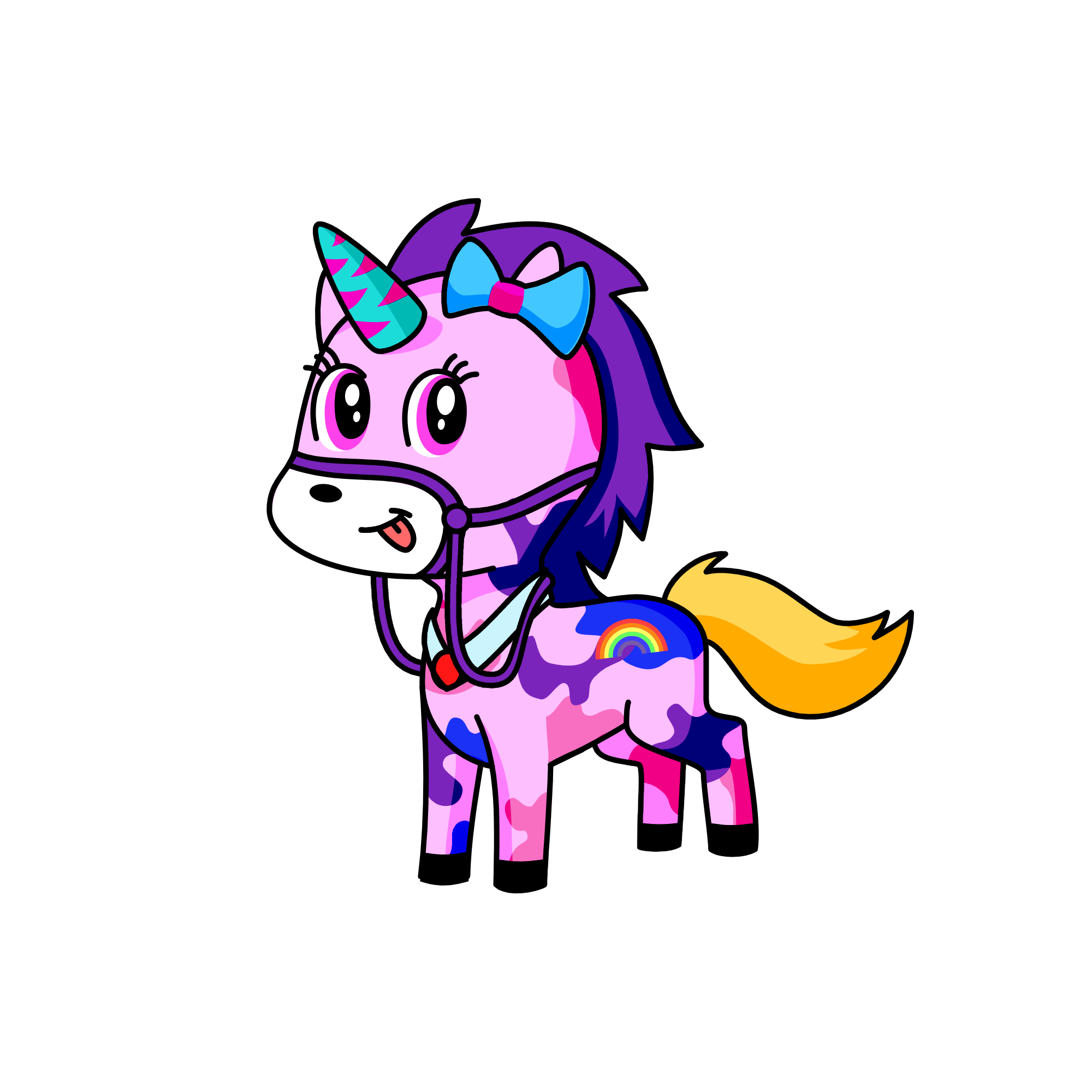 pinky, the unicorn