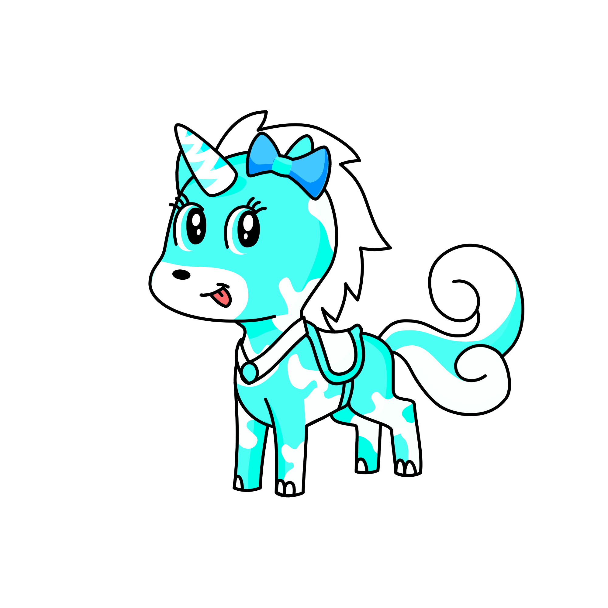 Snowy, the unicorn