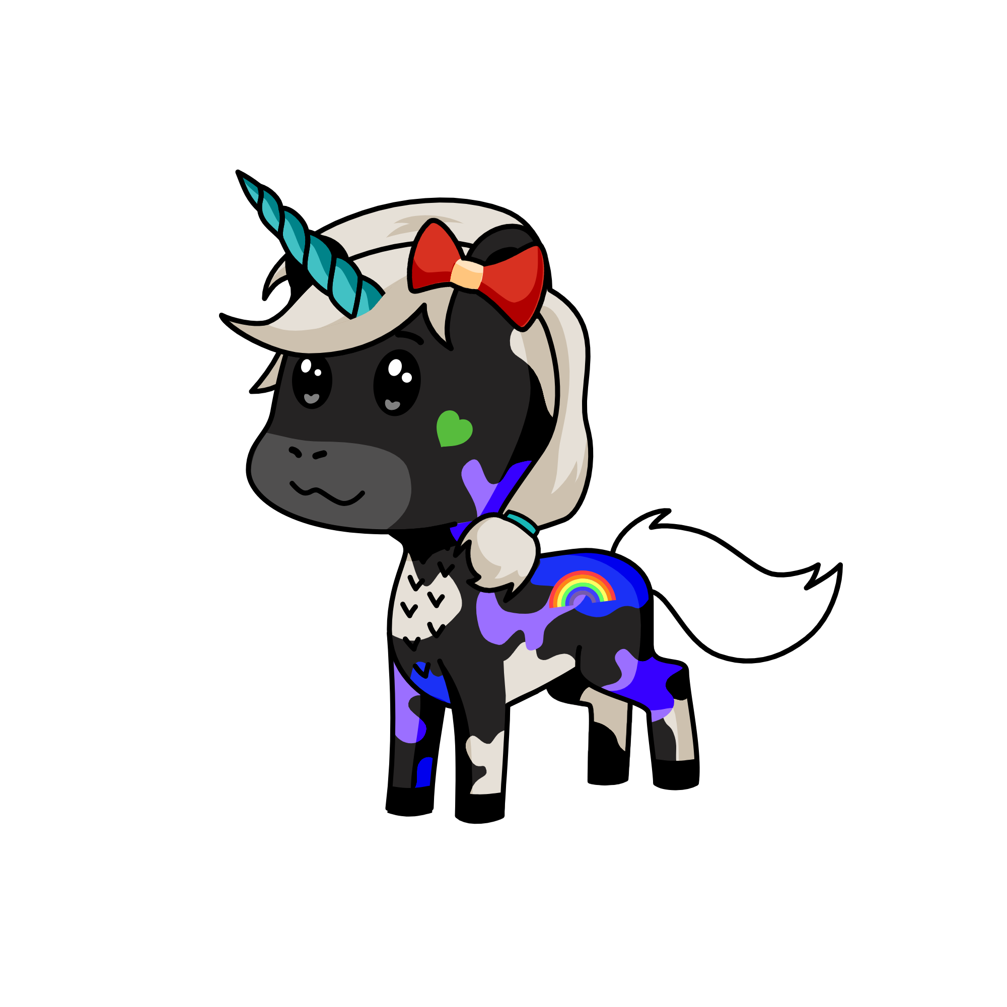 scary poke, the unicorn