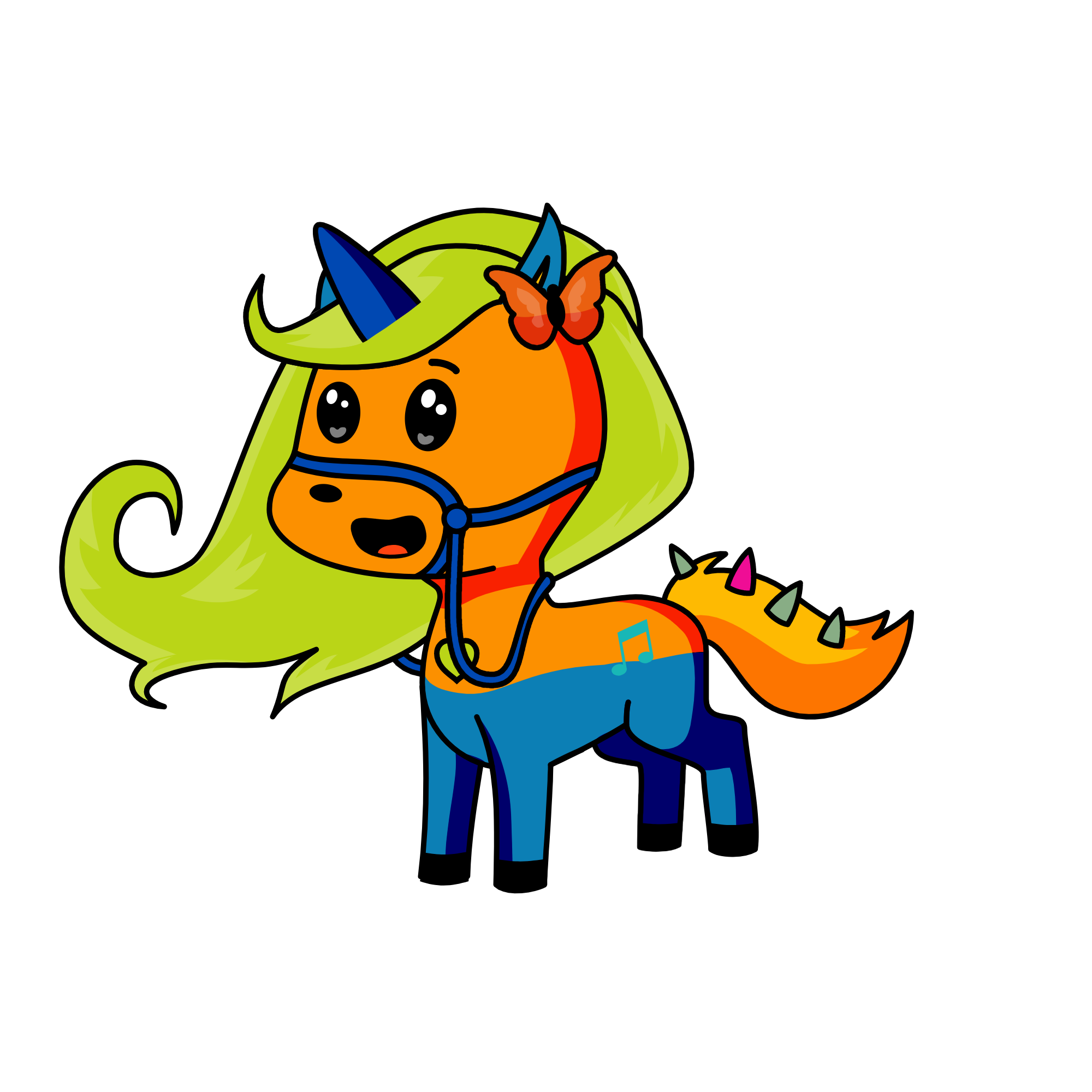 Lisa, the unicorn