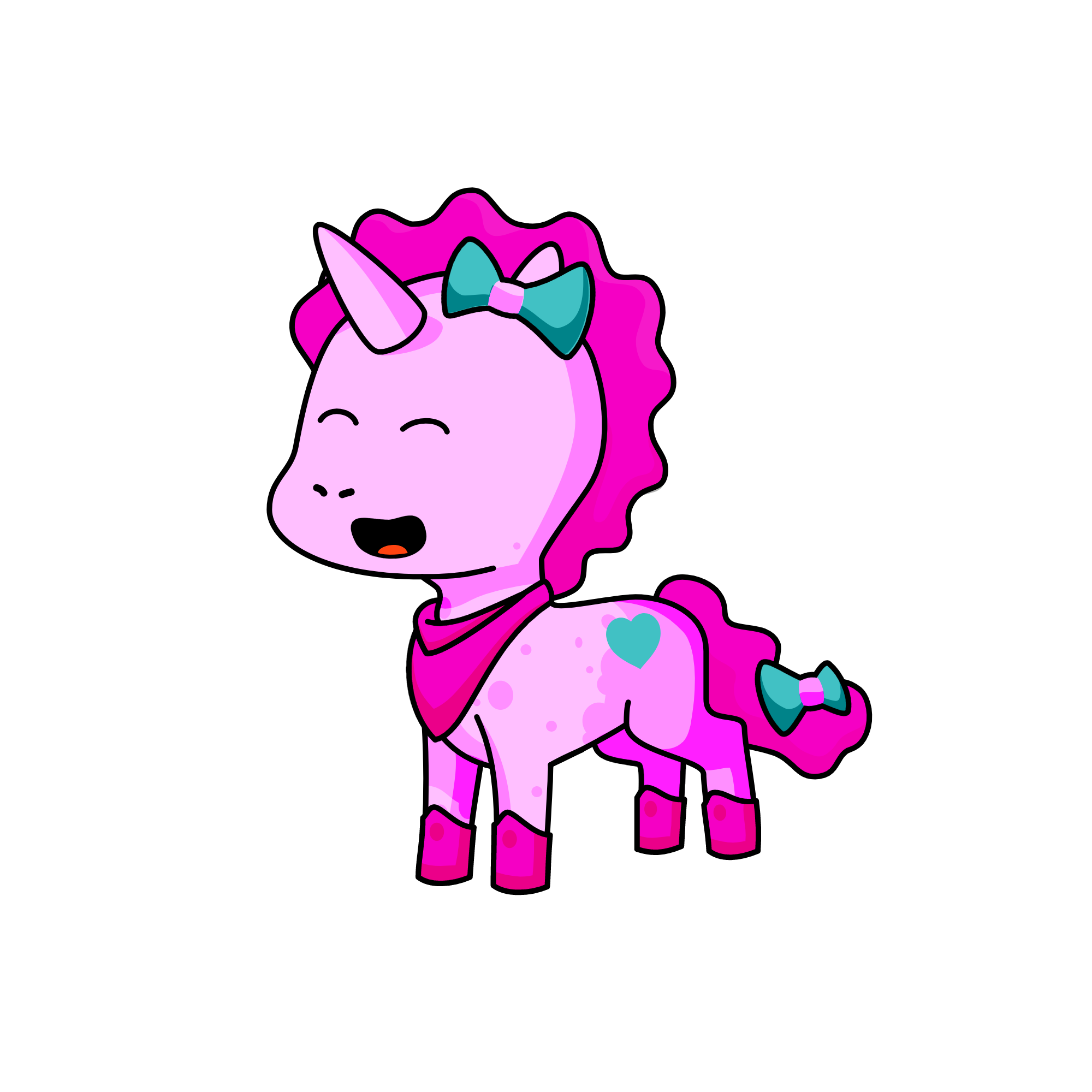 Pinky Pie, the unicorn
