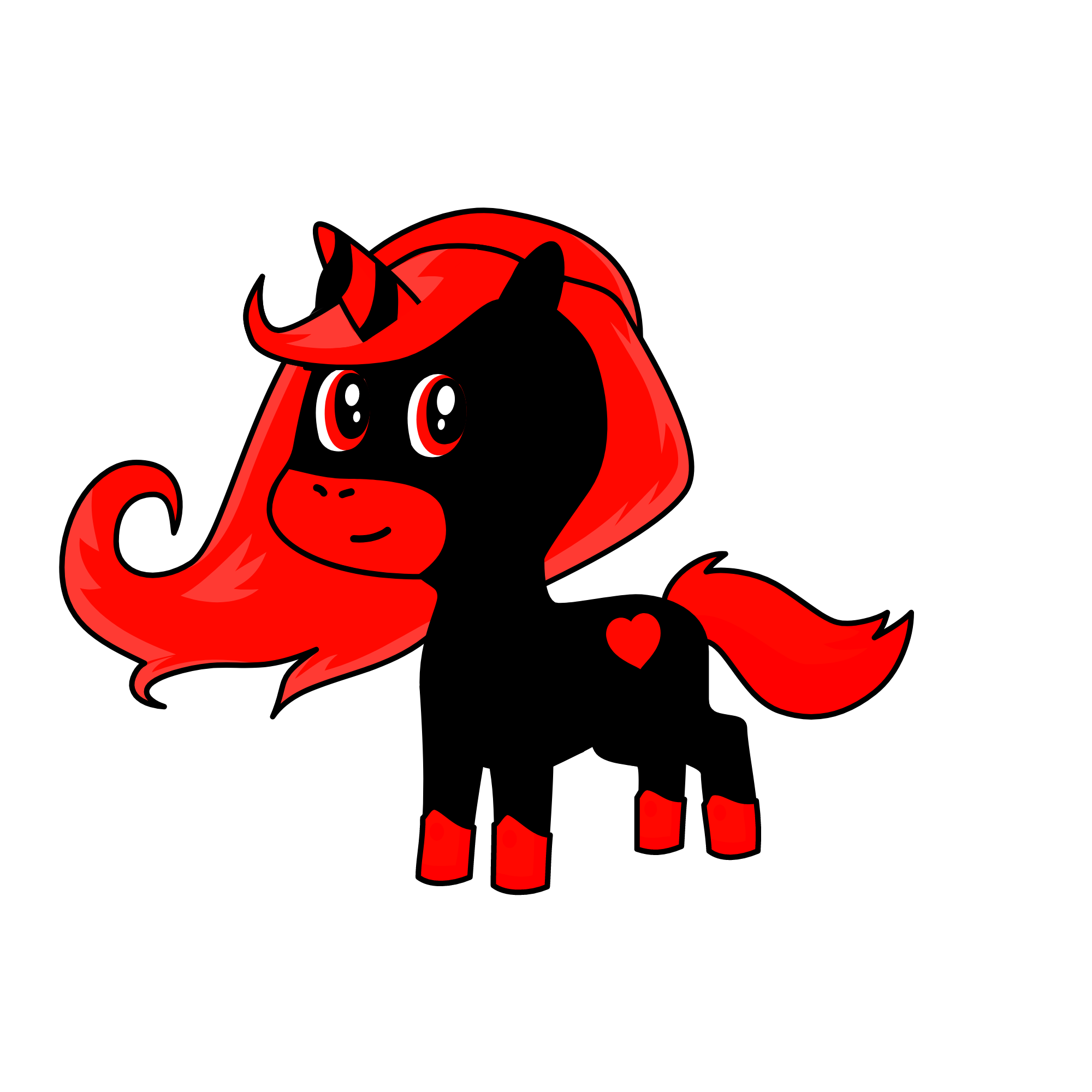 desert flames, the unicorn