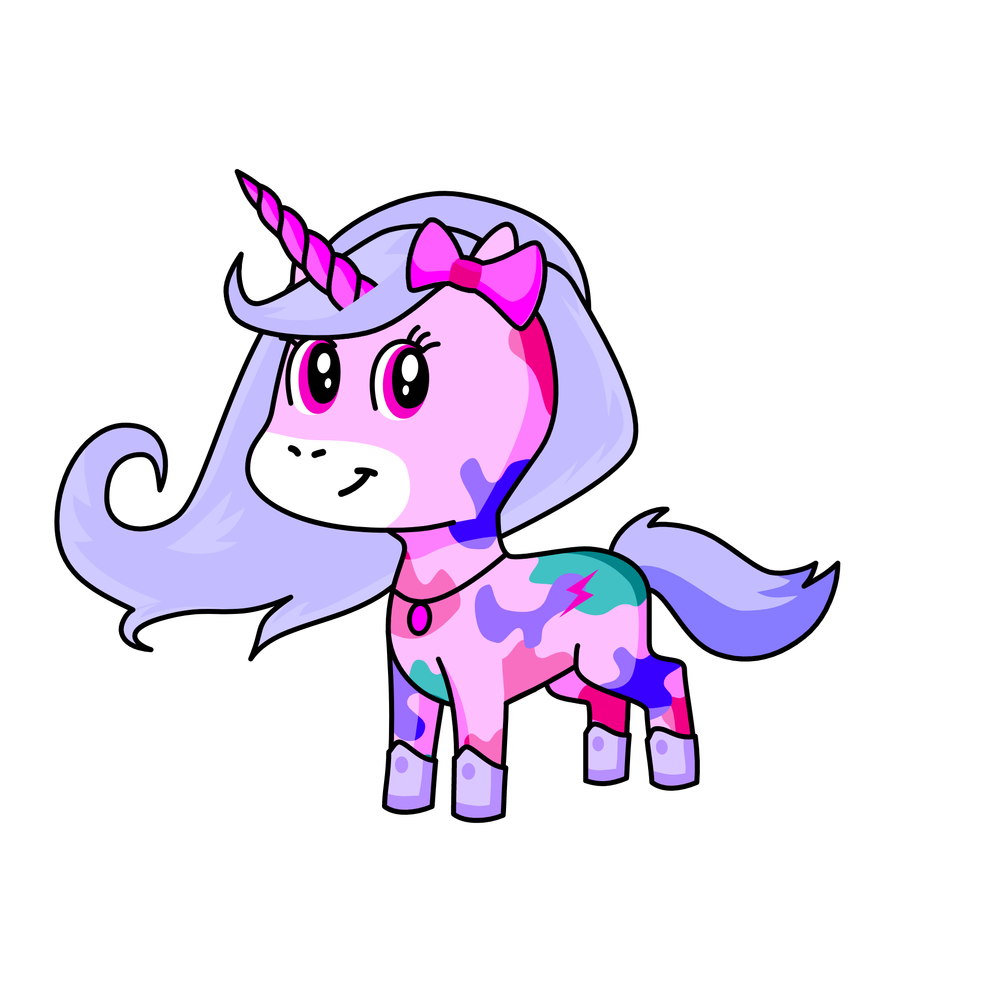Flash, the unicorn
