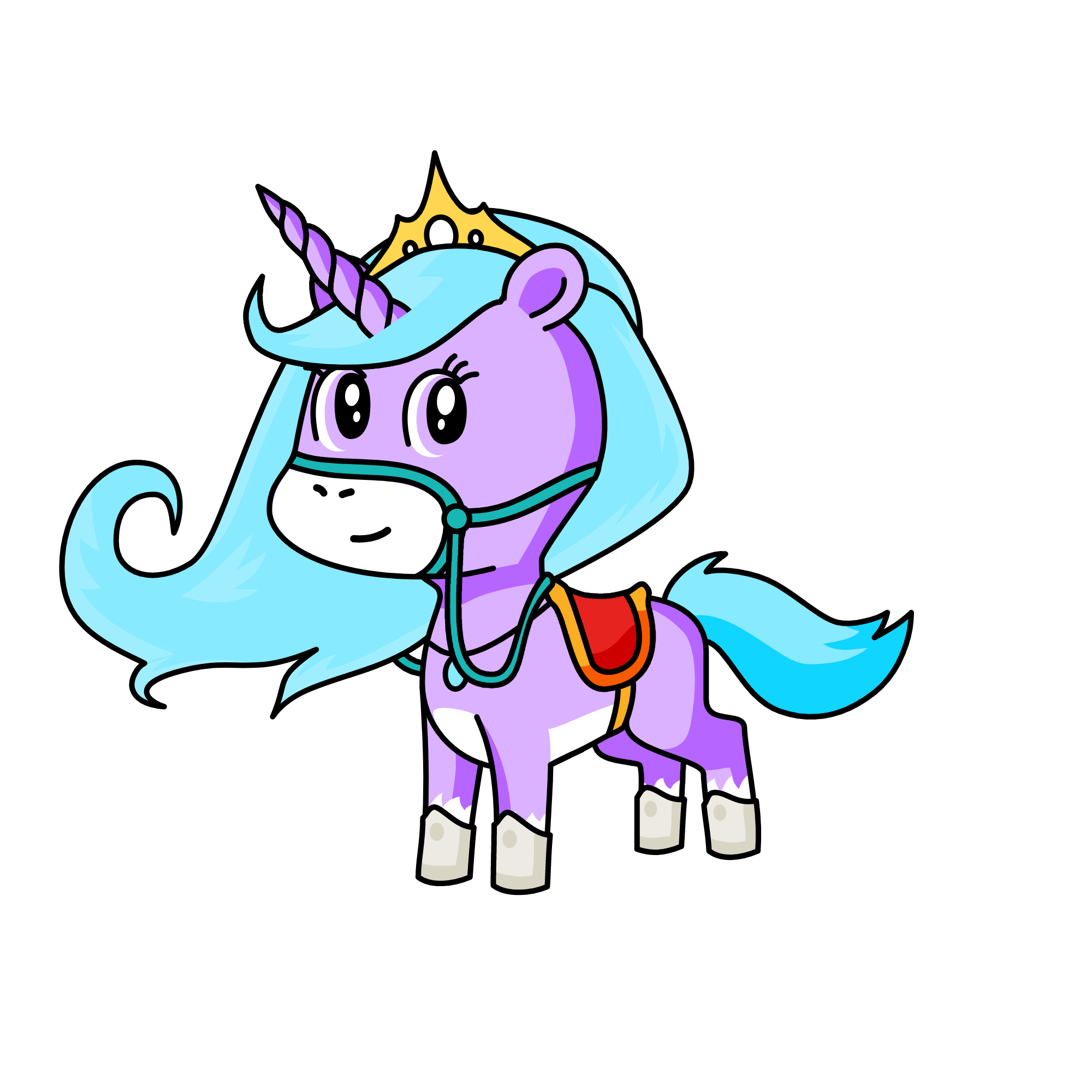 Unicorn Princess, the unicorn