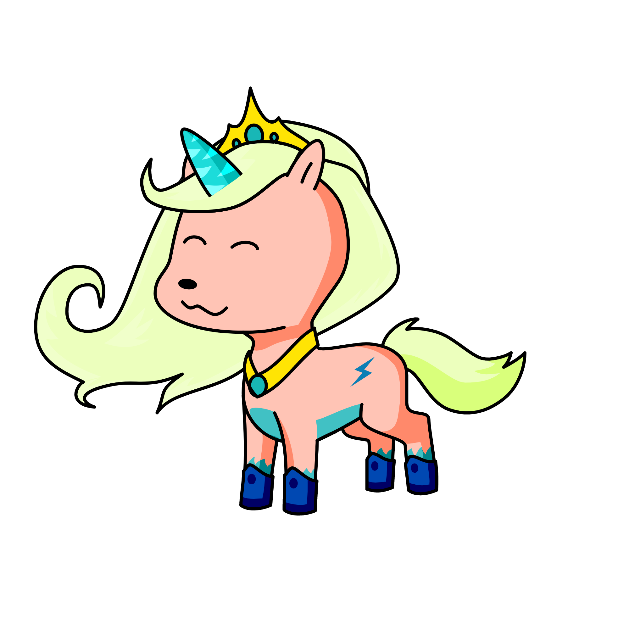 Elsa, the unicorn