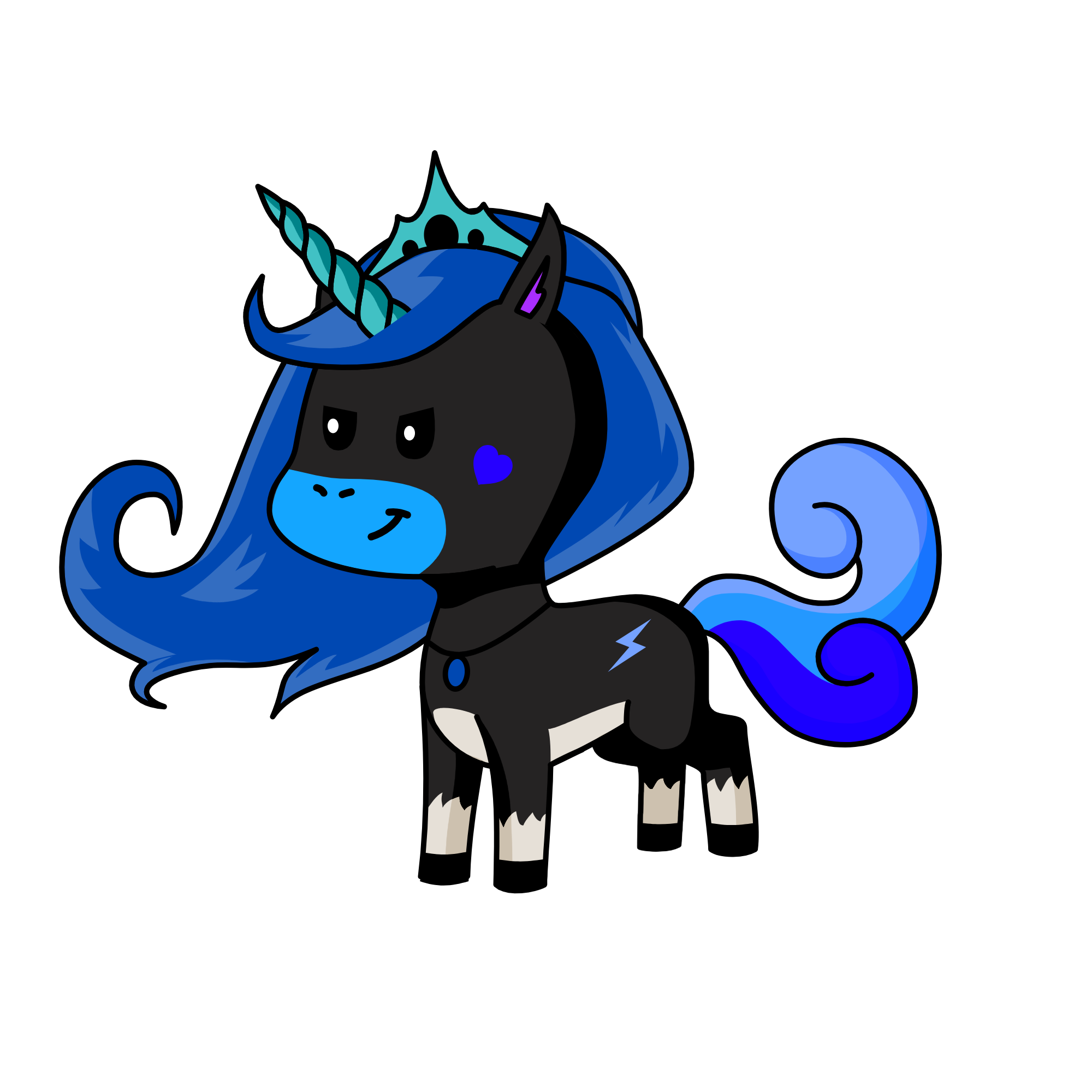 Storm, the unicorn