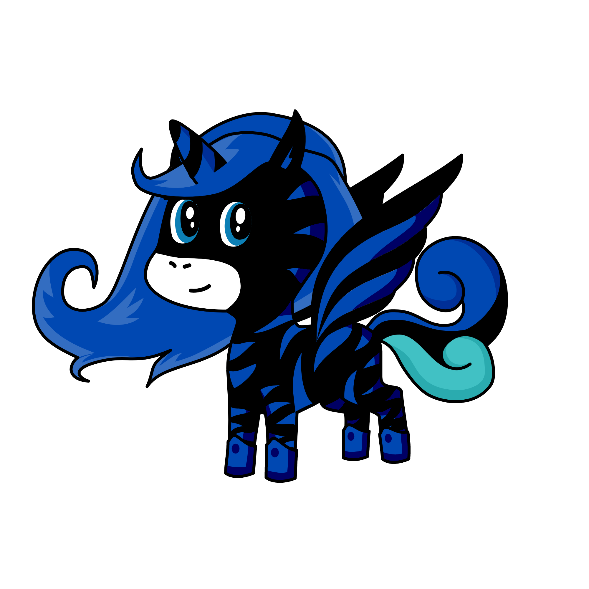 Midnight, the unicorn