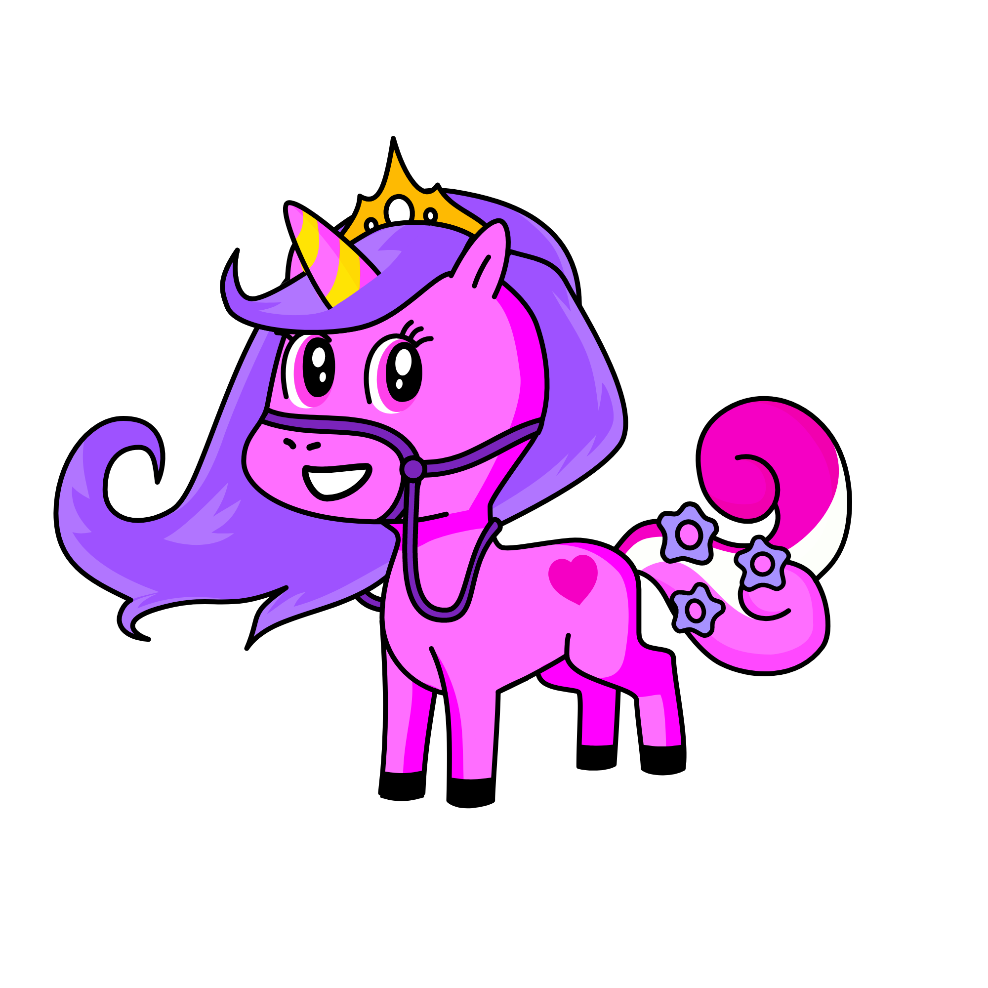 Beauty, the unicorn
