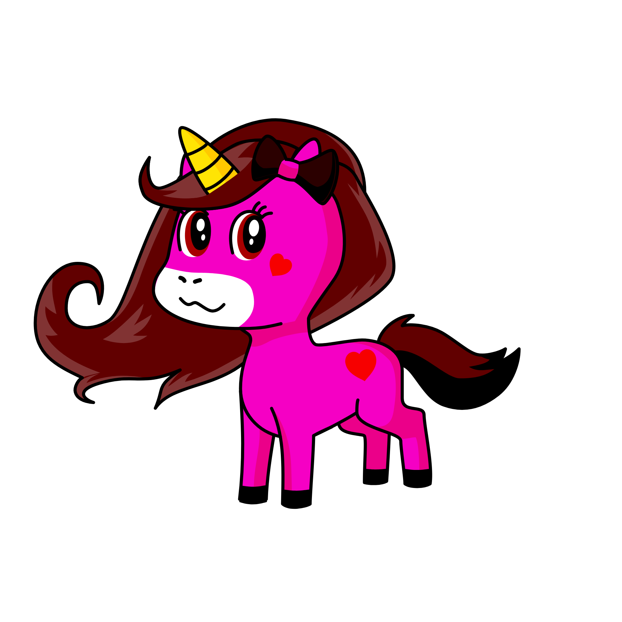 Ally, the unicorn