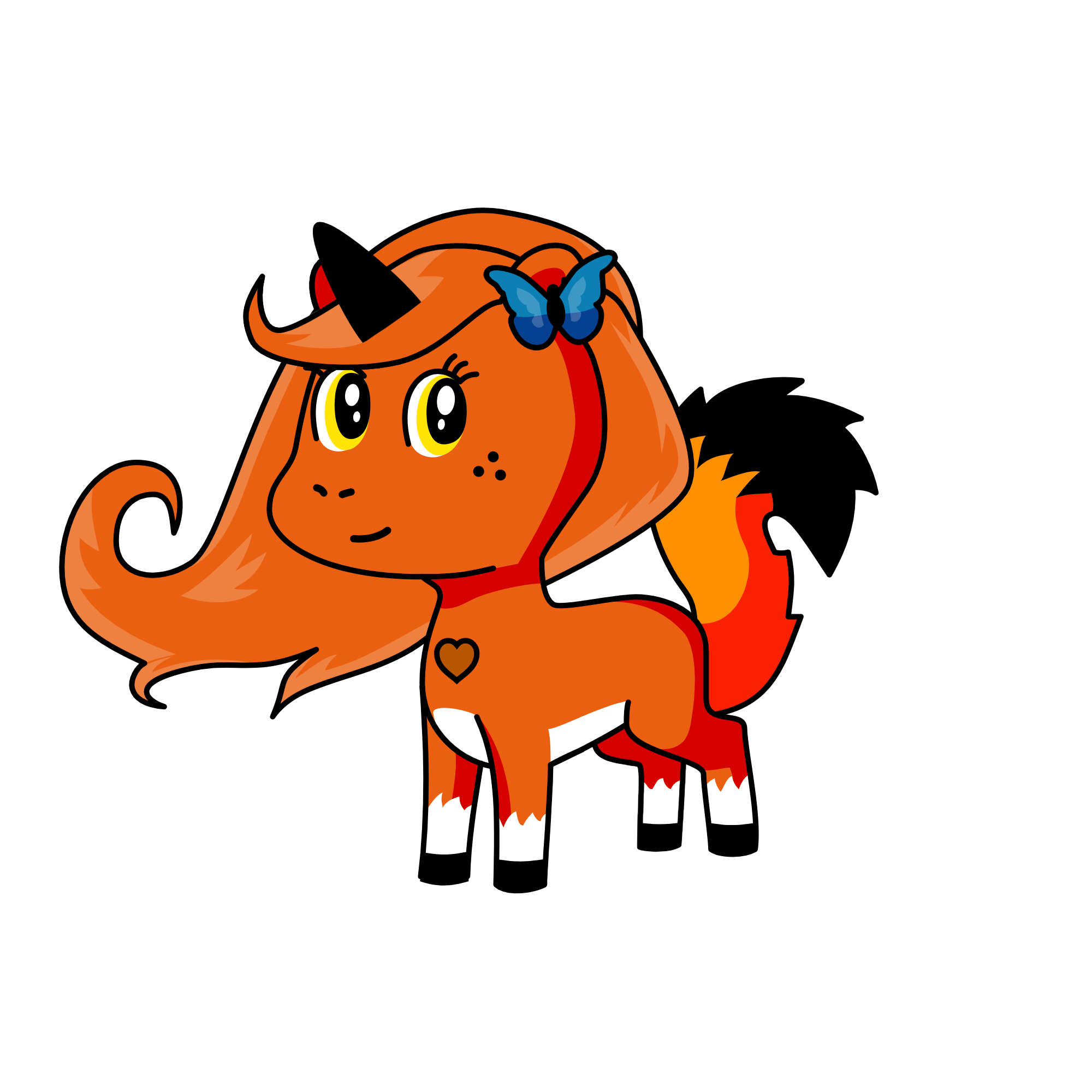 Unicorn Fox , the unicorn