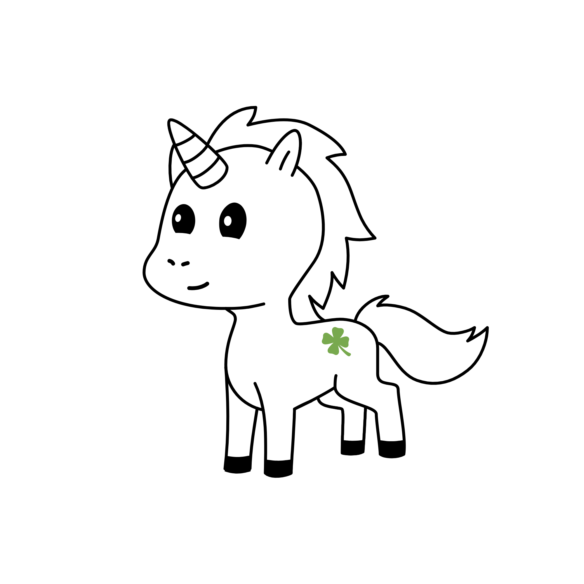 I'm Not Mean Though, the unicorn