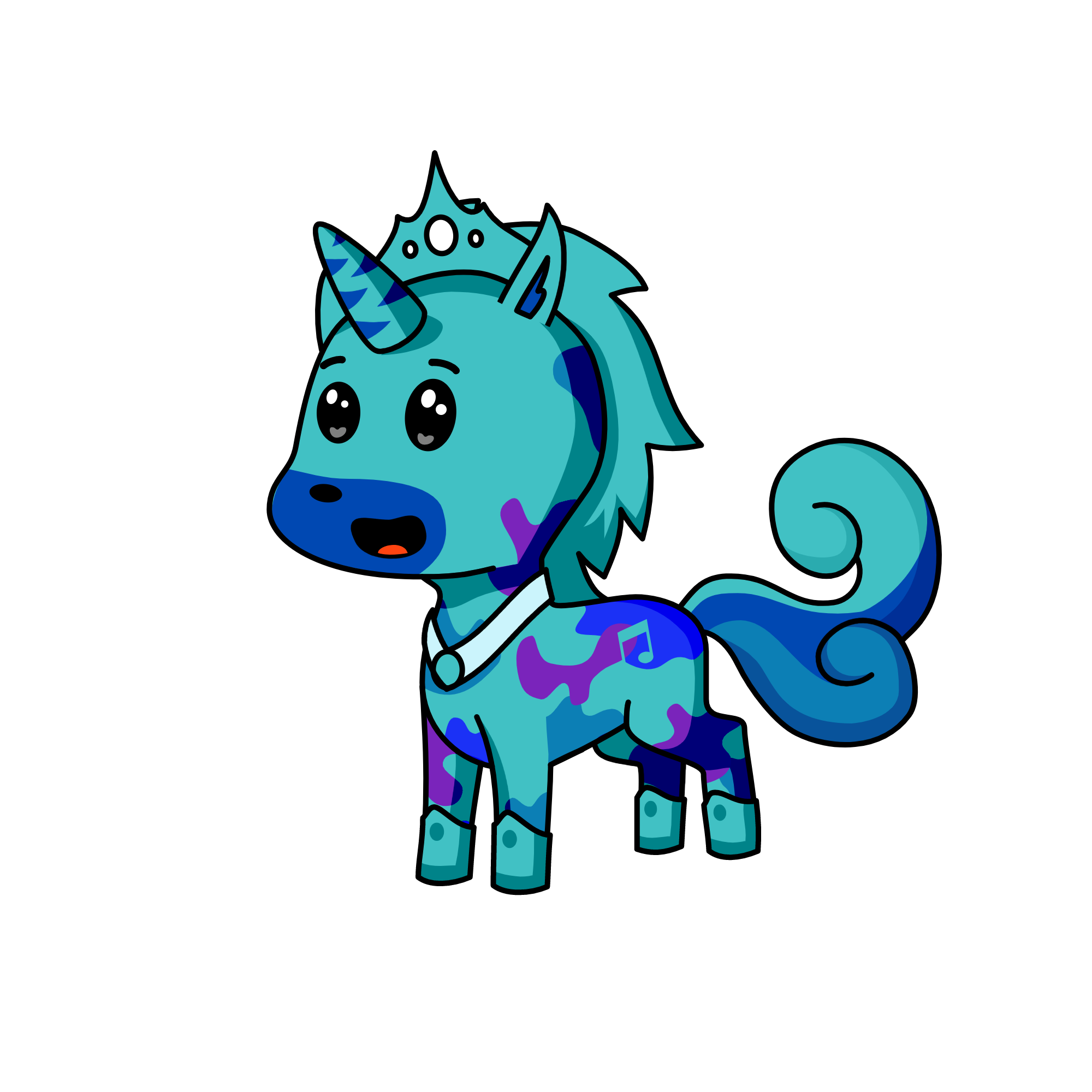 prinesess lovey, the unicorn