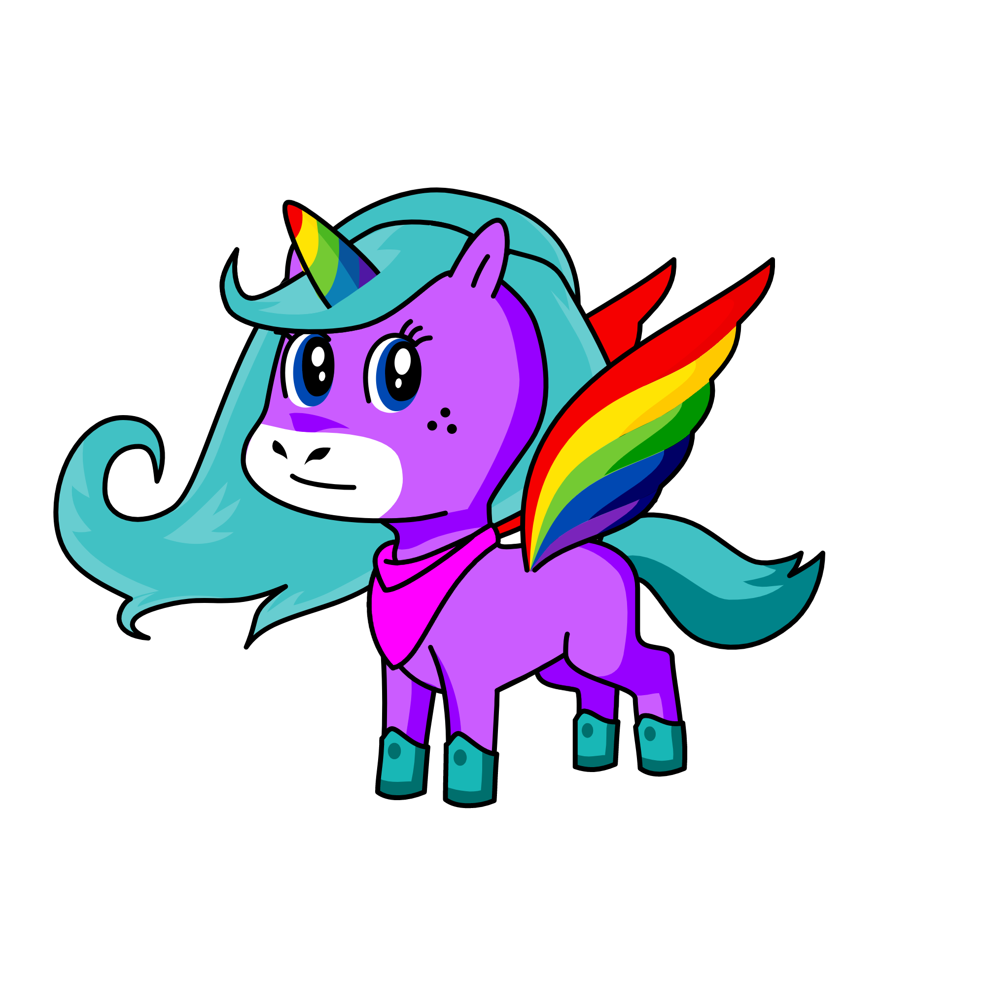 Paty, the unicorn